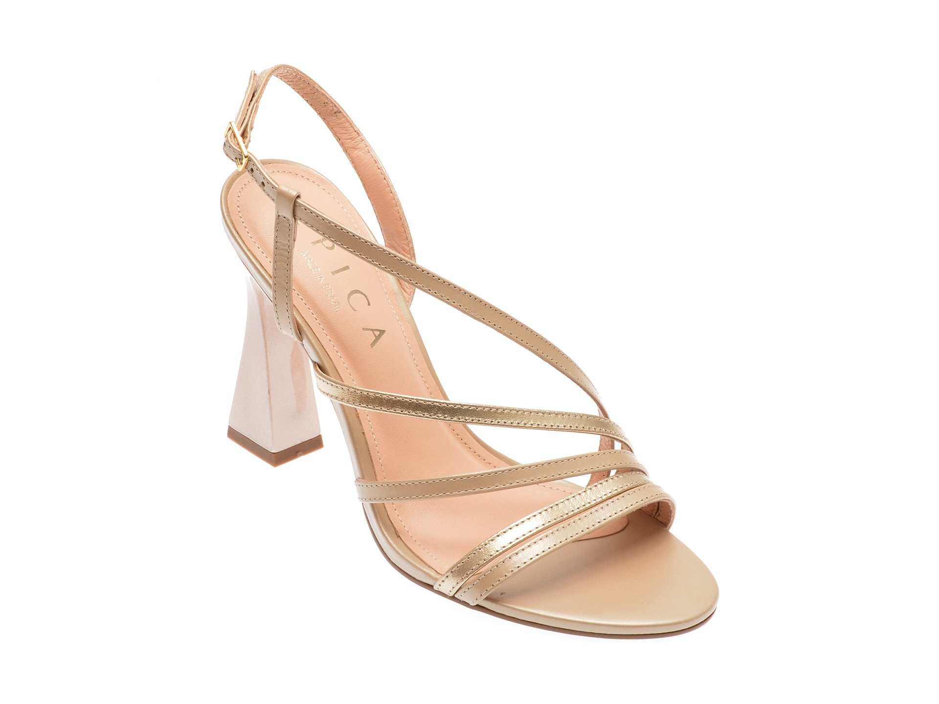 Sandale EPICA bej, 1007835, din piele naturala 1 Sandale EPICA bej