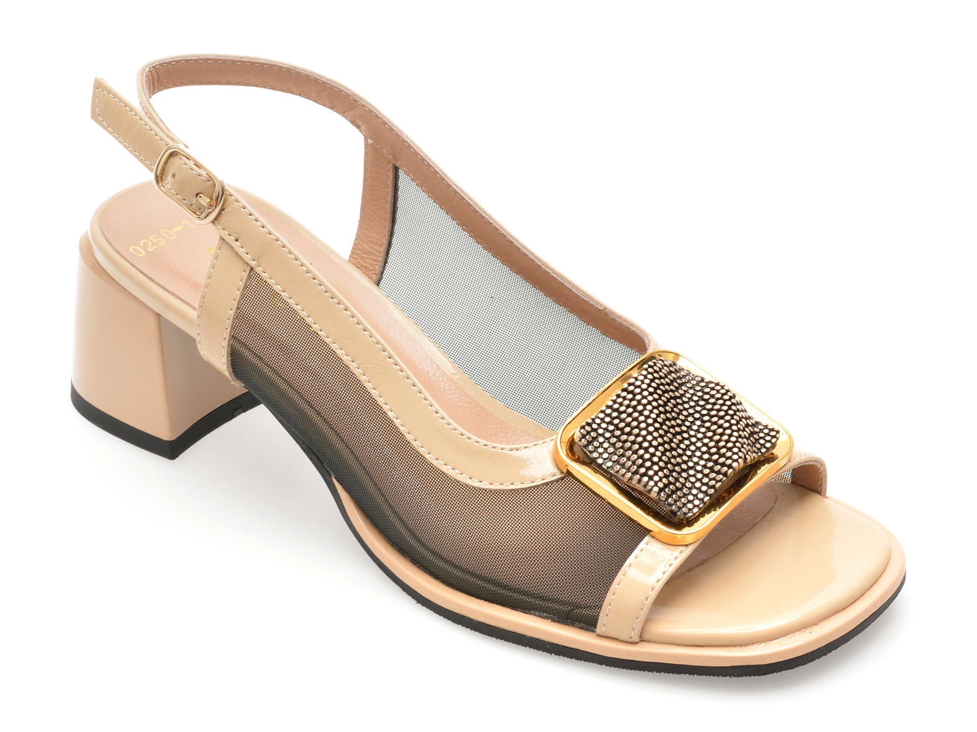 Sandale EPICA bej, 6020250, din material textil 1 Sandale EPICA bej