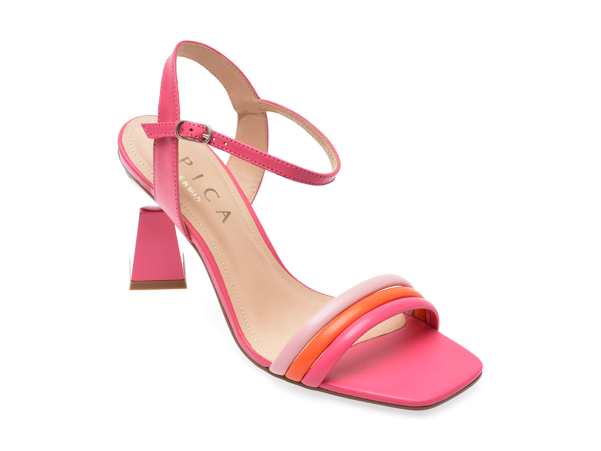 Sandale EPICA fucsia, 1016704, din piele naturala 1 Sandale EPICA fucsia