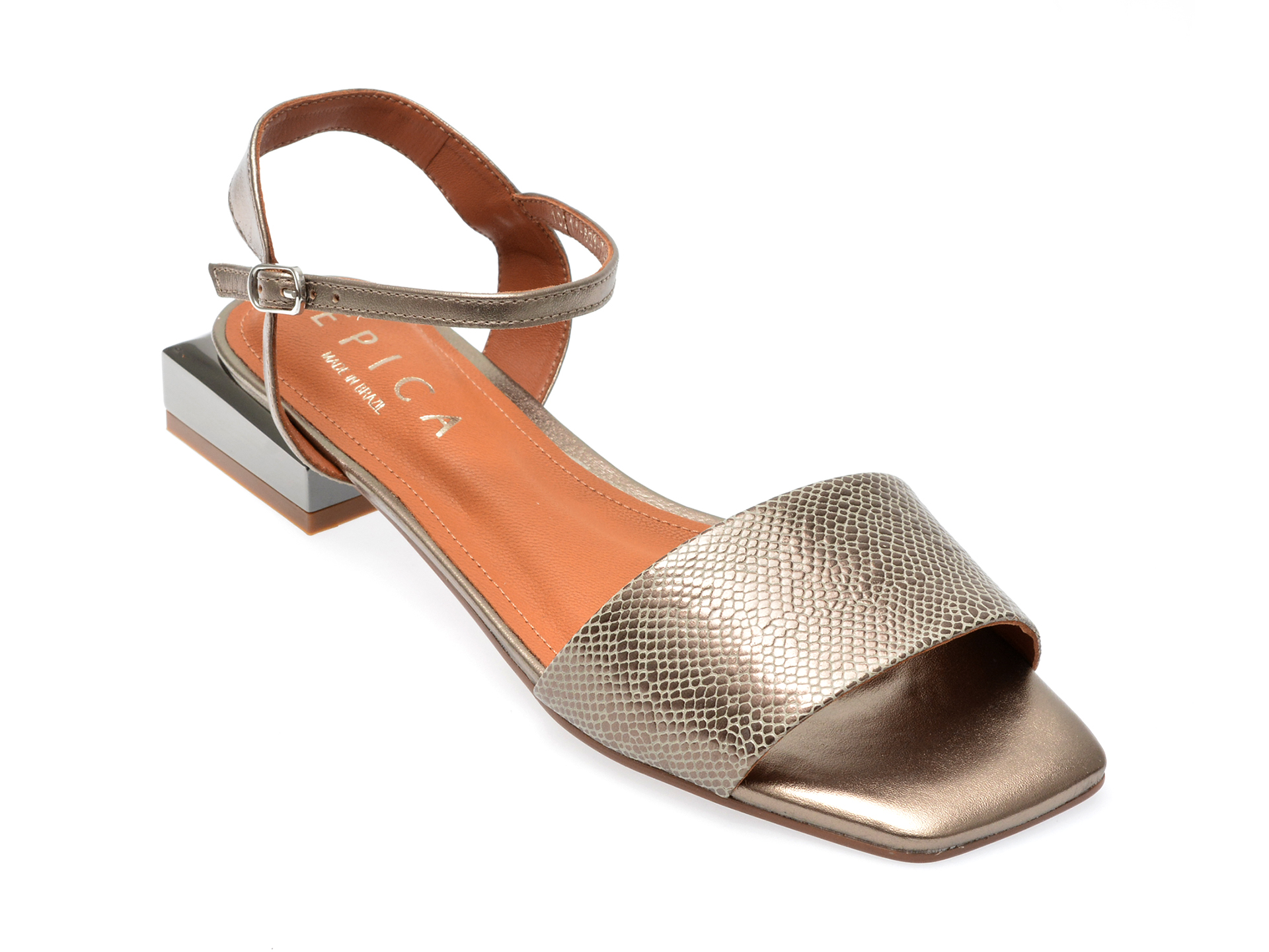 Sandale EPICA gri, 1021740, din piele naturala 1 Sandale EPICA gri