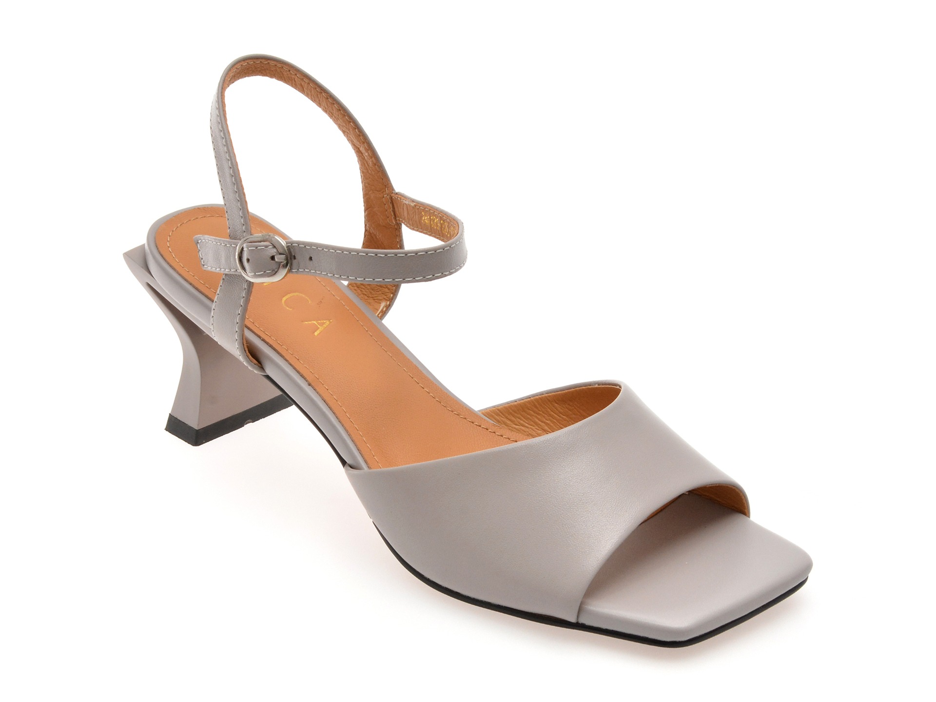 Sandale EPICA gri, 22L, din piele naturala 1 Sandale EPICA gri