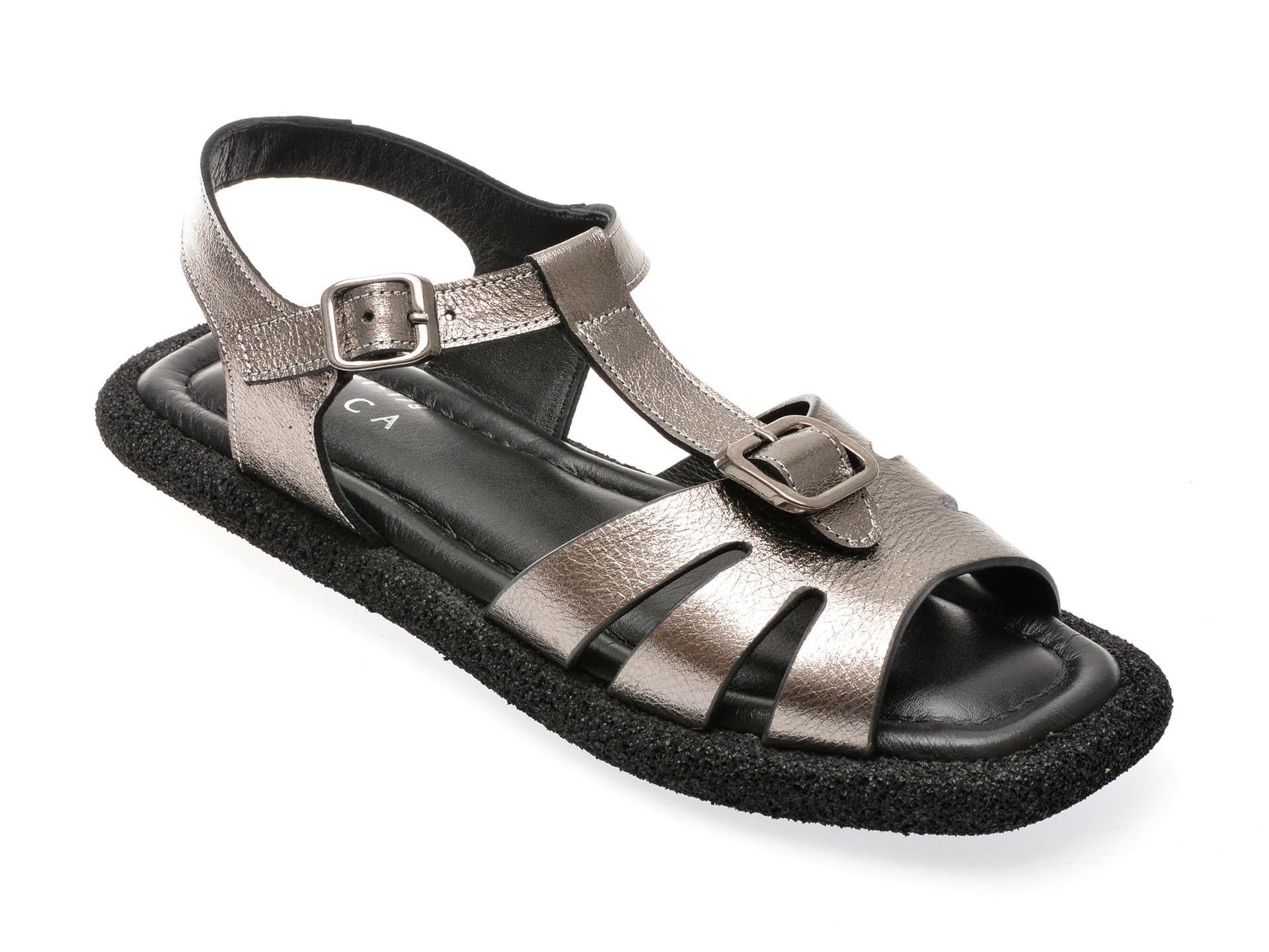 Sandale EPICA gri, 4793301, din piele naturala 1 Sandale EPICA gri