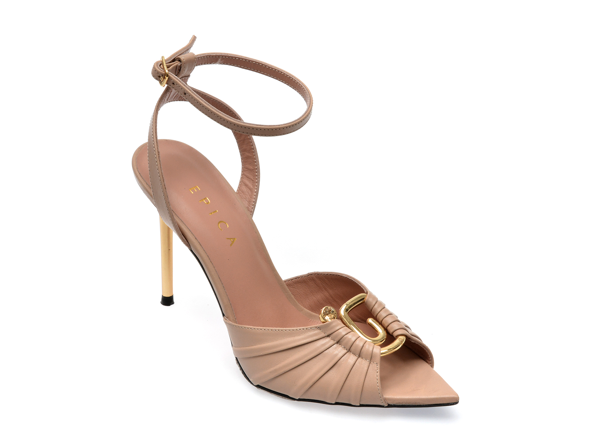 Sandale EPICA maro, 21228, din piele naturala 1 Sandale EPICA maro