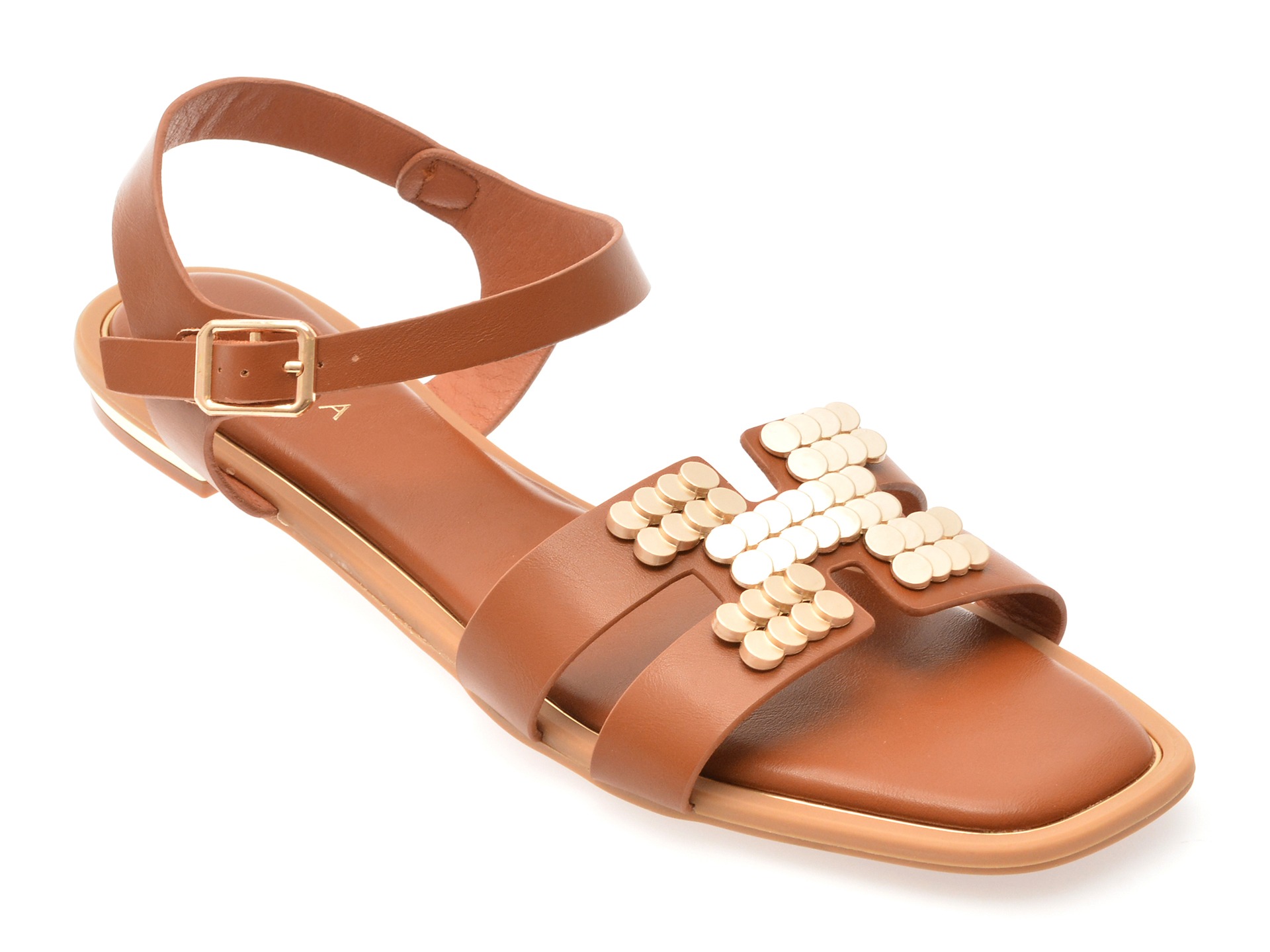 Sandale EPICA maro, 82954, din piele ecologica 1 Sandale EPICA maro