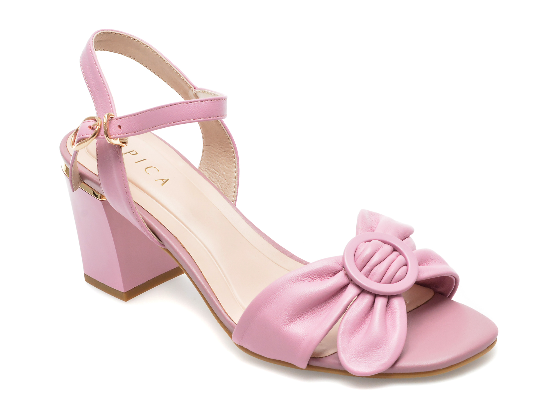 Sandale EPICA mov, JI20013, din piele naturala 1 Sandale EPICA mov