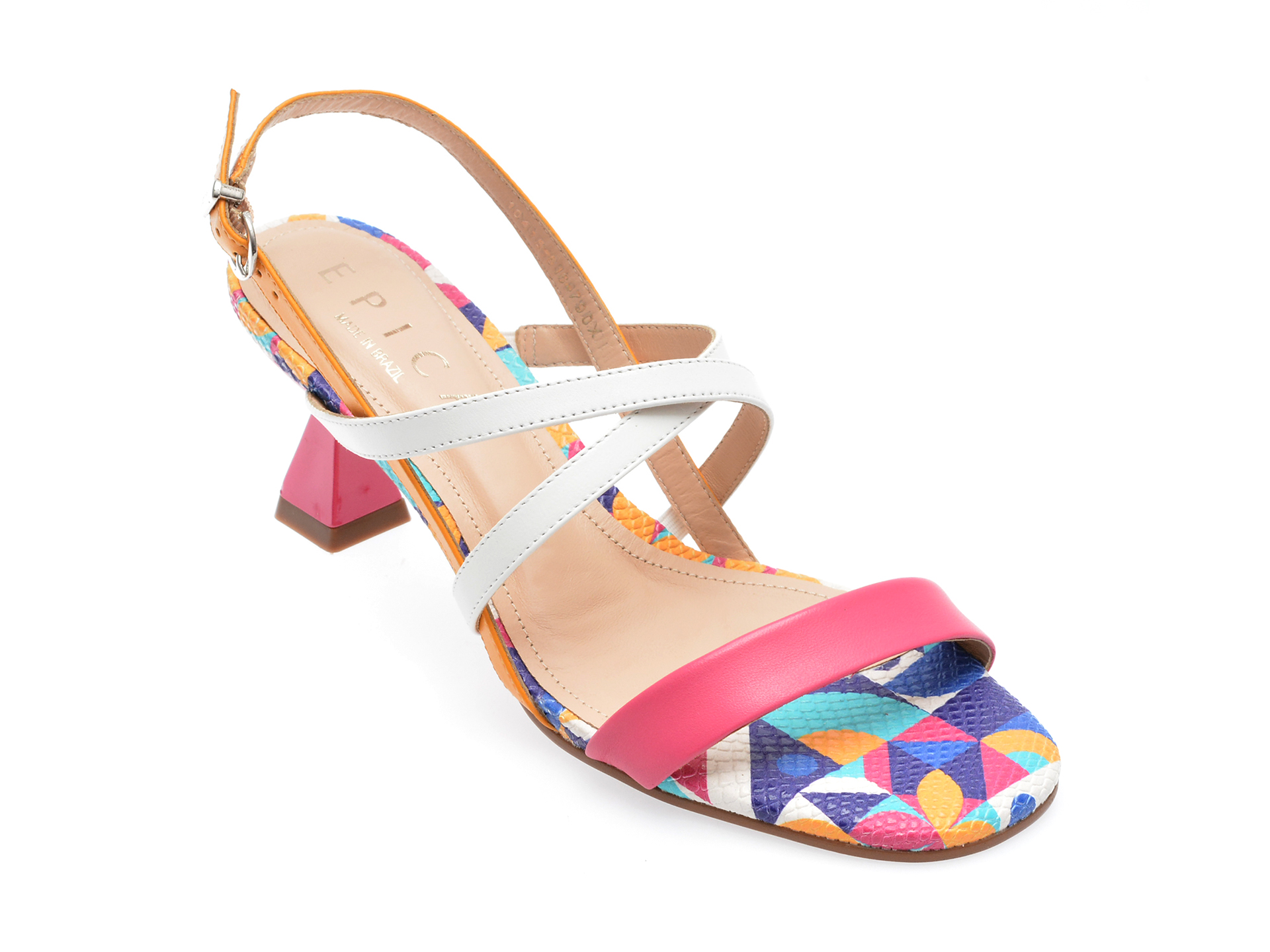 Sandale EPICA multicolor, 1041790, din piele naturala 1 Sandale EPICA multicolor