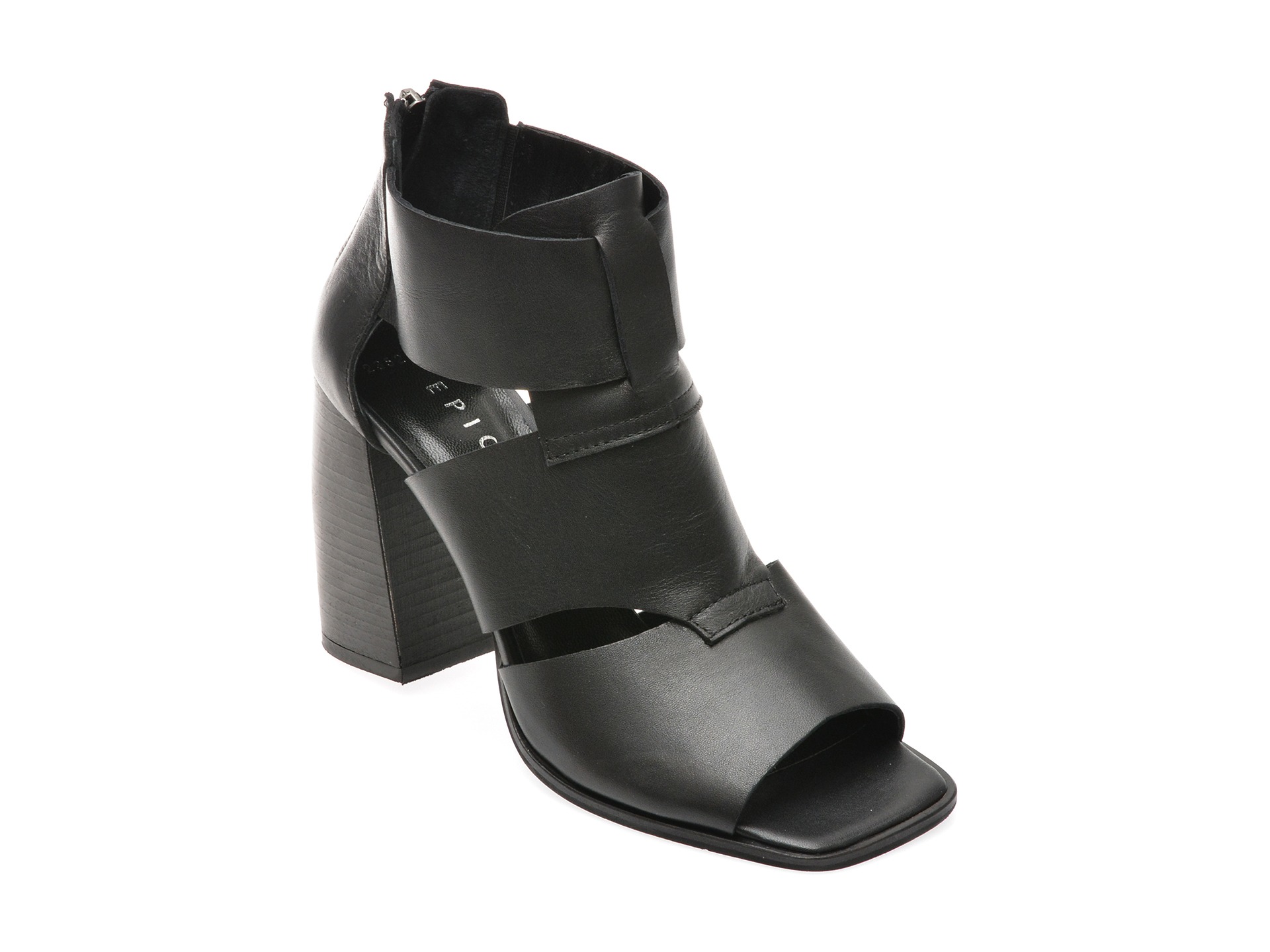 Sandale EPICA negre, 2352, din piele naturala 1 Sandale EPICA negre