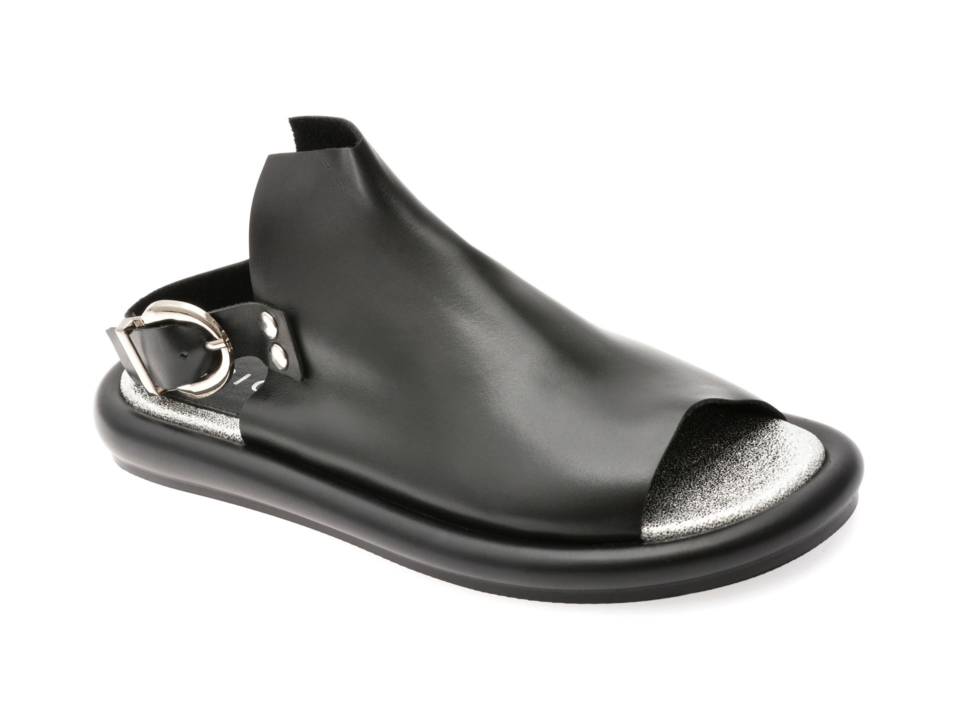 Sandale EPICA negre, 3642337, din piele naturala 1 Sandale EPICA negre