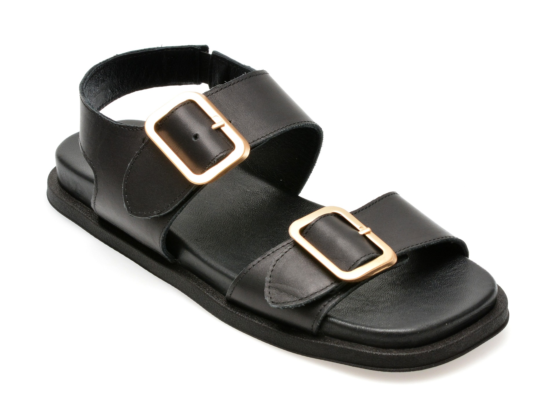 Sandale EPICA negre, 3772972, din piele naturala 1 Sandale EPICA negre