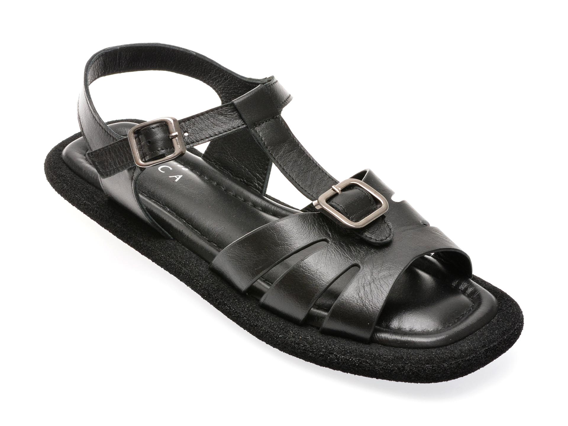 Sandale EPICA negre, 4793301, din piele naturala 1 Sandale EPICA negre