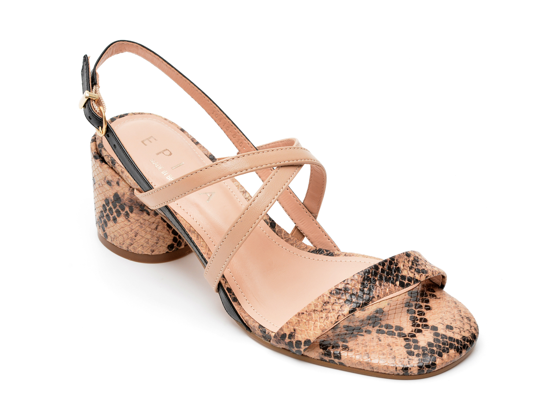 Sandale EPICA nude, 10456299, din piele naturala 1 Sandale EPICA nude