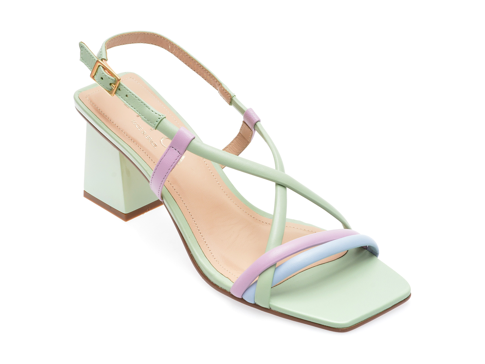 Sandale EPICA verzi, 1087665, din piele naturala 1 Sandale EPICA verzi