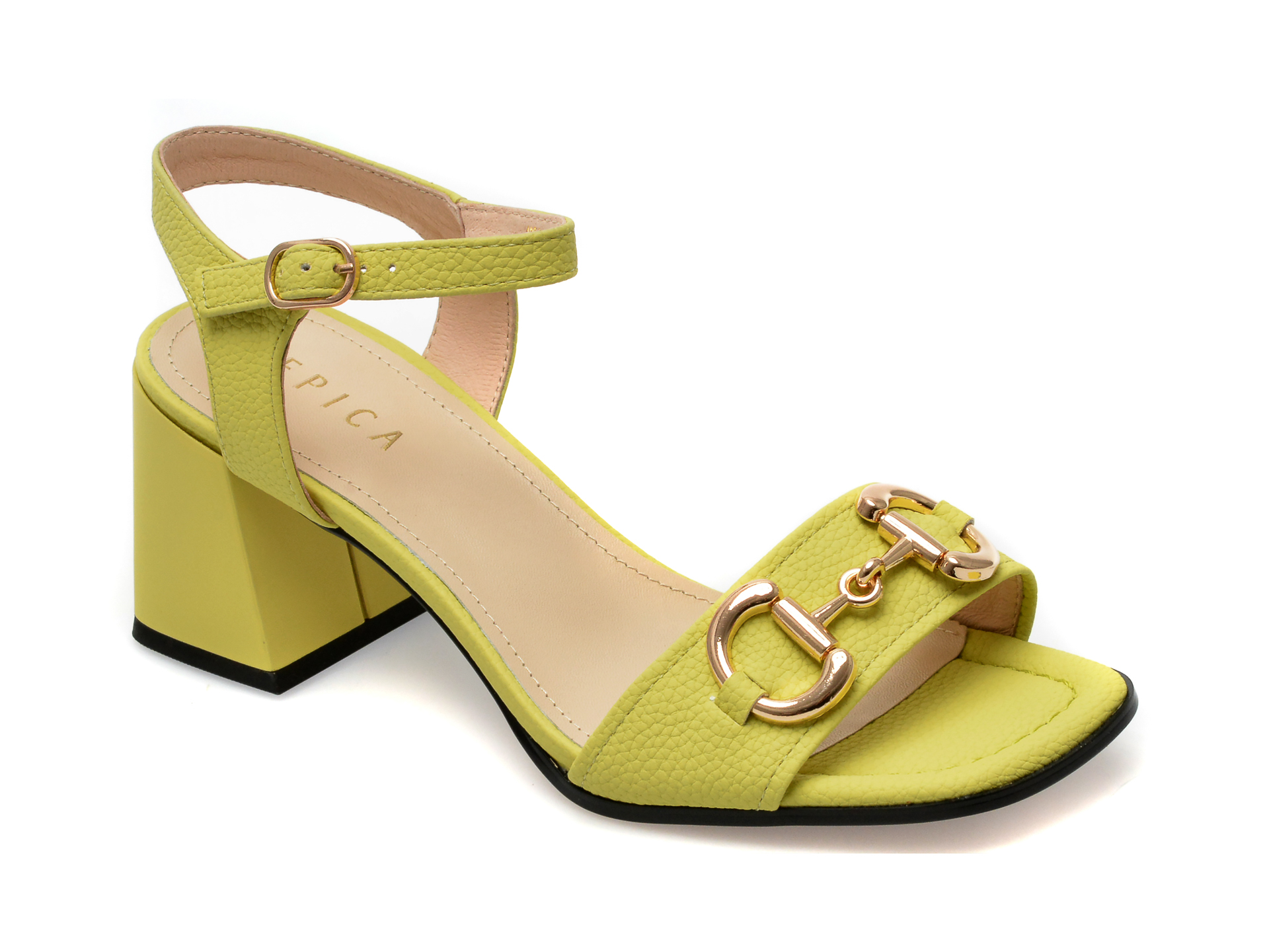Sandale EPICA verzi, 1891643, din piele naturala 1 Sandale EPICA verzi