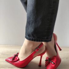 Sandale Elegante Dama  049 933 Rosii - Rosu -