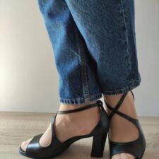 Sandale Elegante Dama  14282 Negre - Negru -