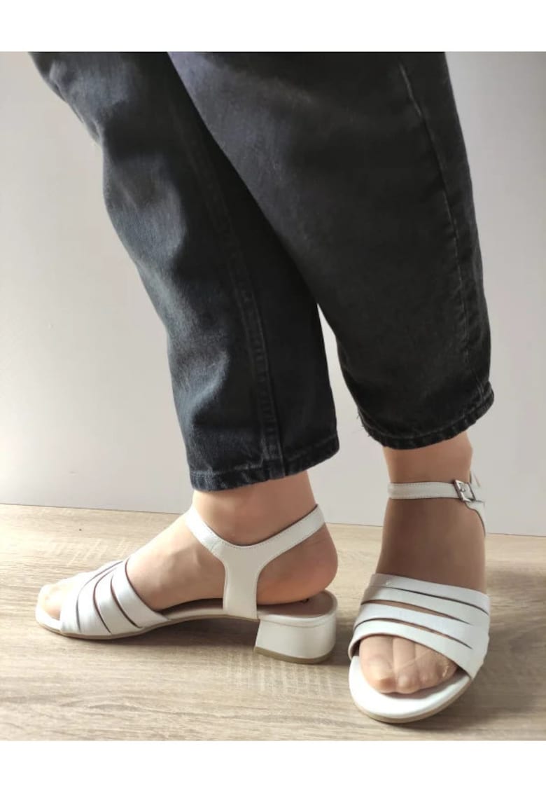 Sandale Elegante Dama 28206-44 Albe - Alb - 37.5 1 Sandale Elegante Dama  28206-44 Albe - Alb - 37.5