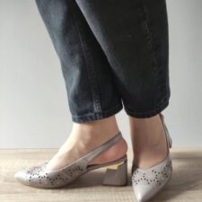 Sandale Elegante Dama  360048B B2-N Grej - Gri -