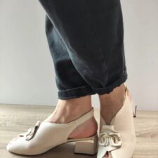 Sandale Elegante Dama  60016B 52-N Bej - Bej -