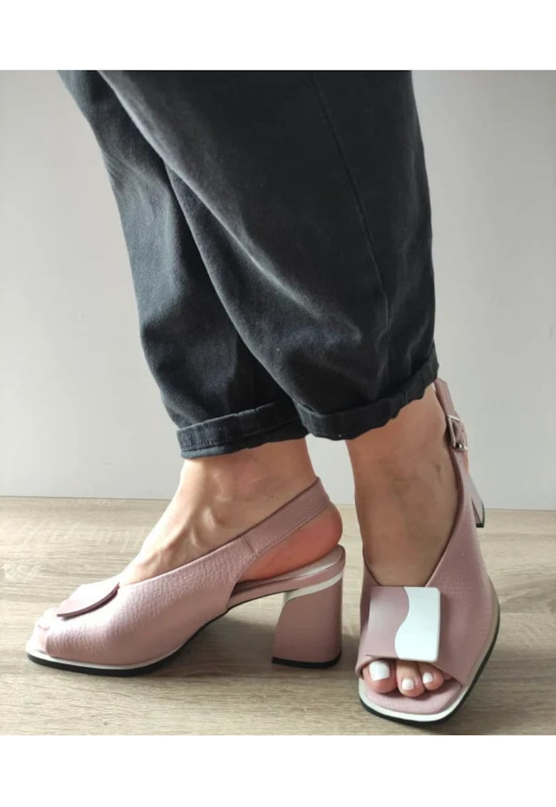 Sandale Elegante Dama 60020B C5-N Roz - Roz - 1 Sandale Elegante Dama 60020B C5-N Roz - Roz -