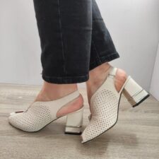 Sandale Elegante Dama  892 Bej - Bej -