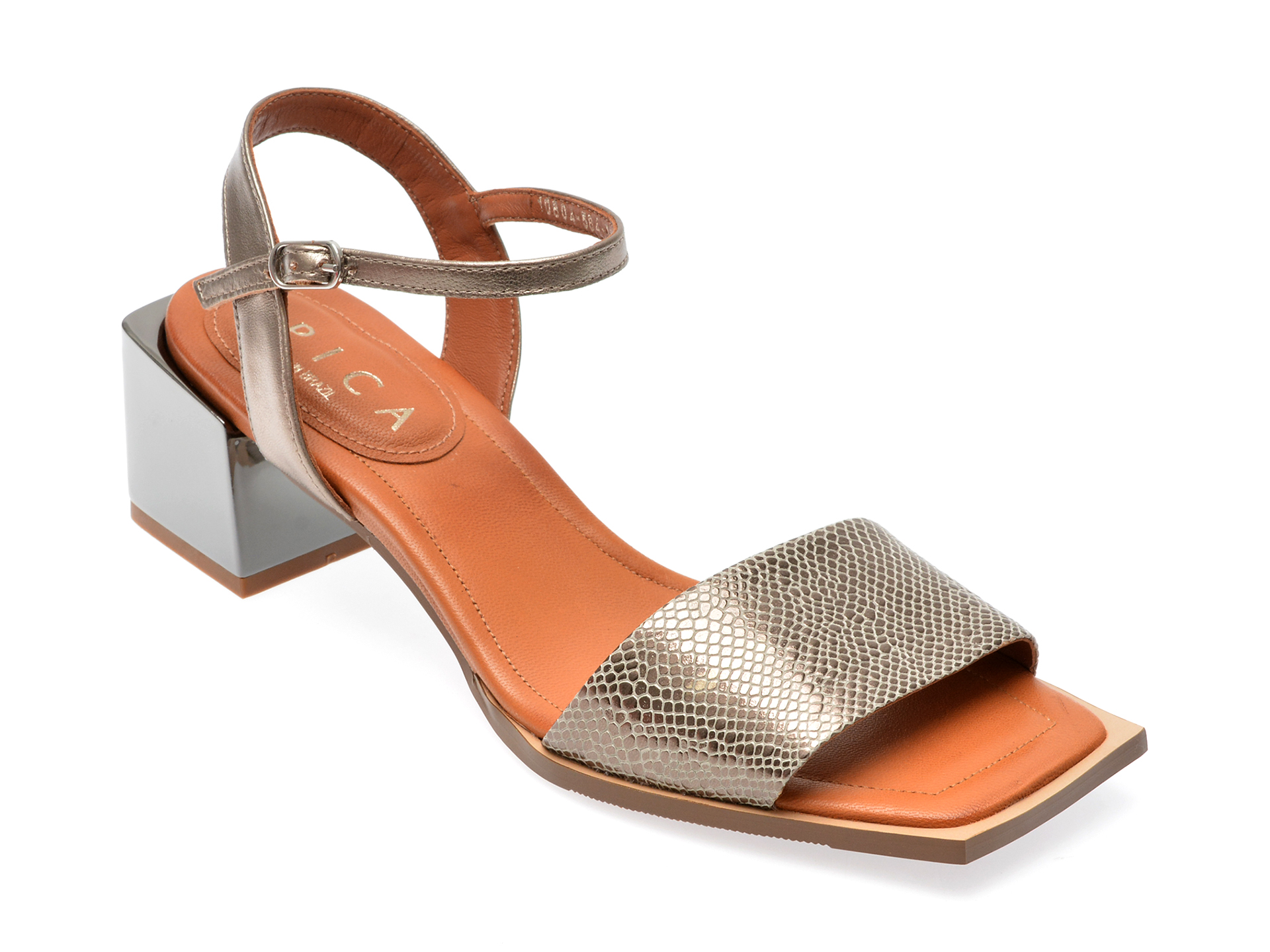 Sandale Epica gri, 1080722, din piele naturala 1 Sandale Epica gri