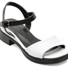 Sandale FLAVIA PASSINI alb-negru