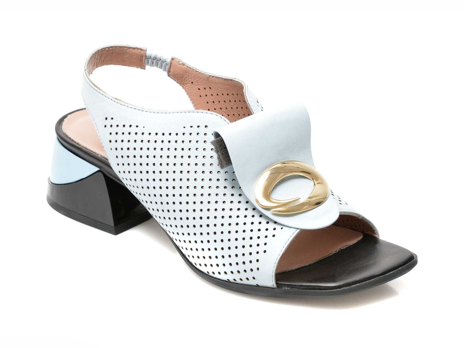 Sandale FLAVIA PASSINI albastre, 1075, din piele naturala 1 Sandale FLAVIA PASSINI albastre