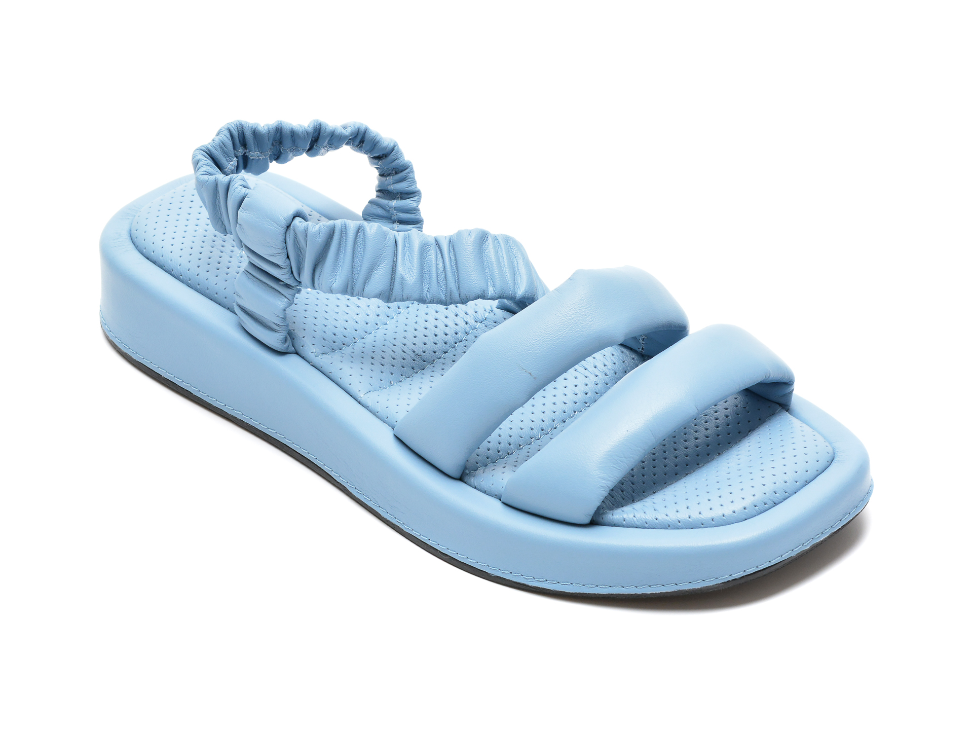 Sandale FLAVIA PASSINI albastre, 187212, din piele naturala 1 Sandale FLAVIA PASSINI albastre