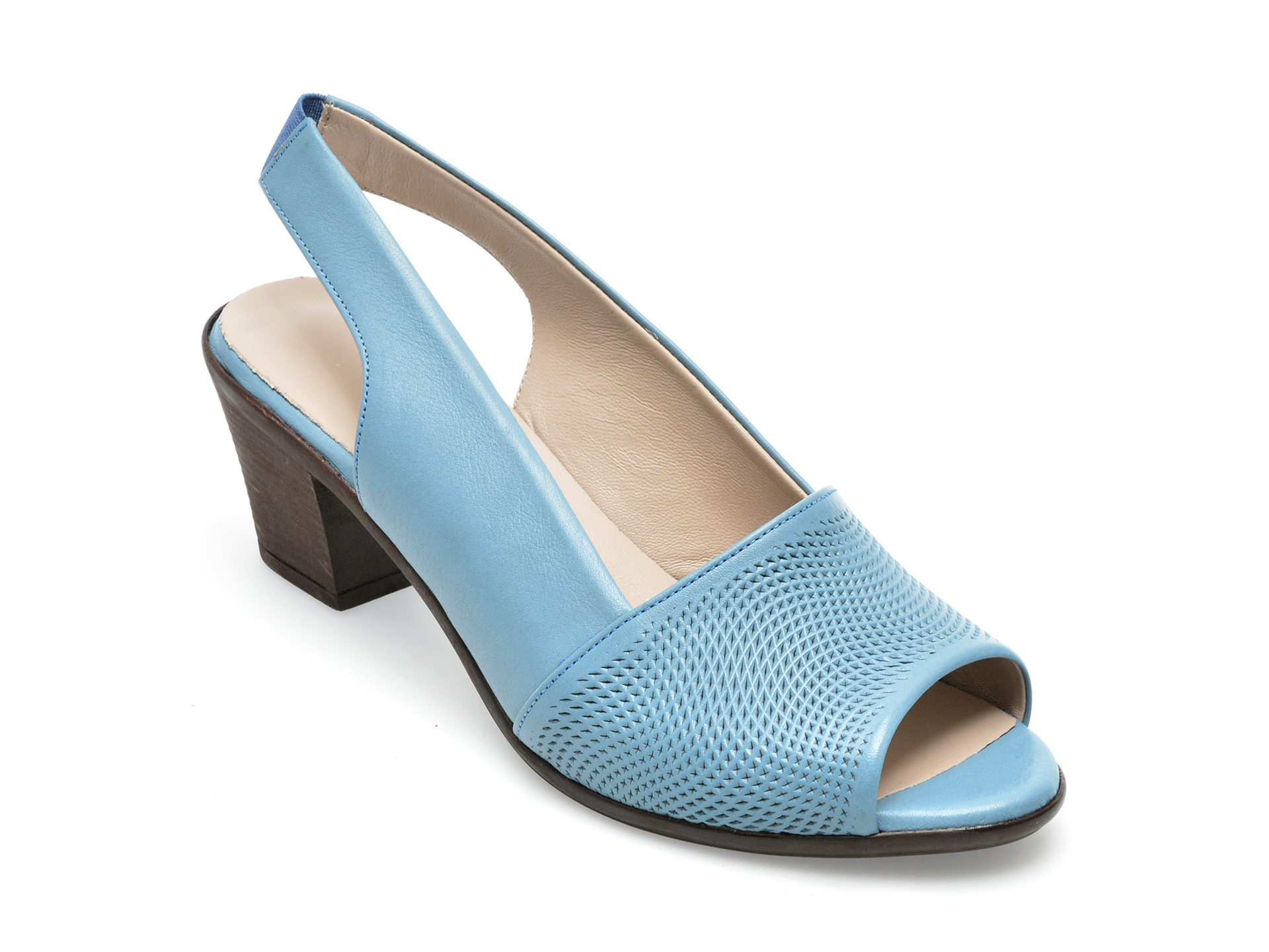 Sandale FLAVIA PASSINI albastre, 262, din piele naturala 1 Sandale FLAVIA PASSINI albastre