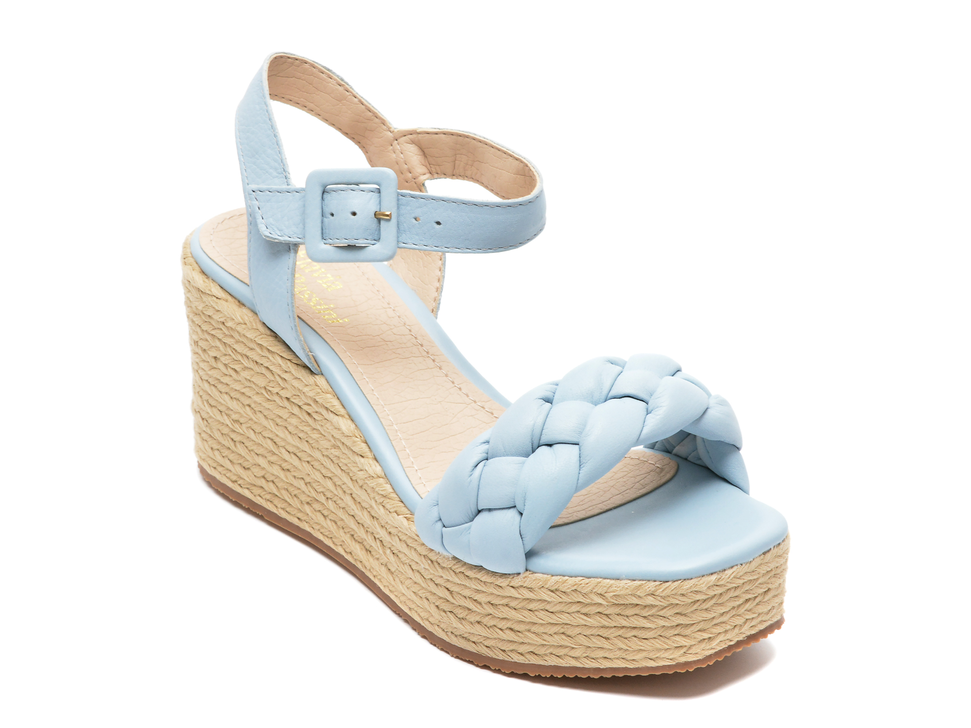 Sandale FLAVIA PASSINI albastre, 330621, din piele naturala 1 Sandale FLAVIA PASSINI albastre