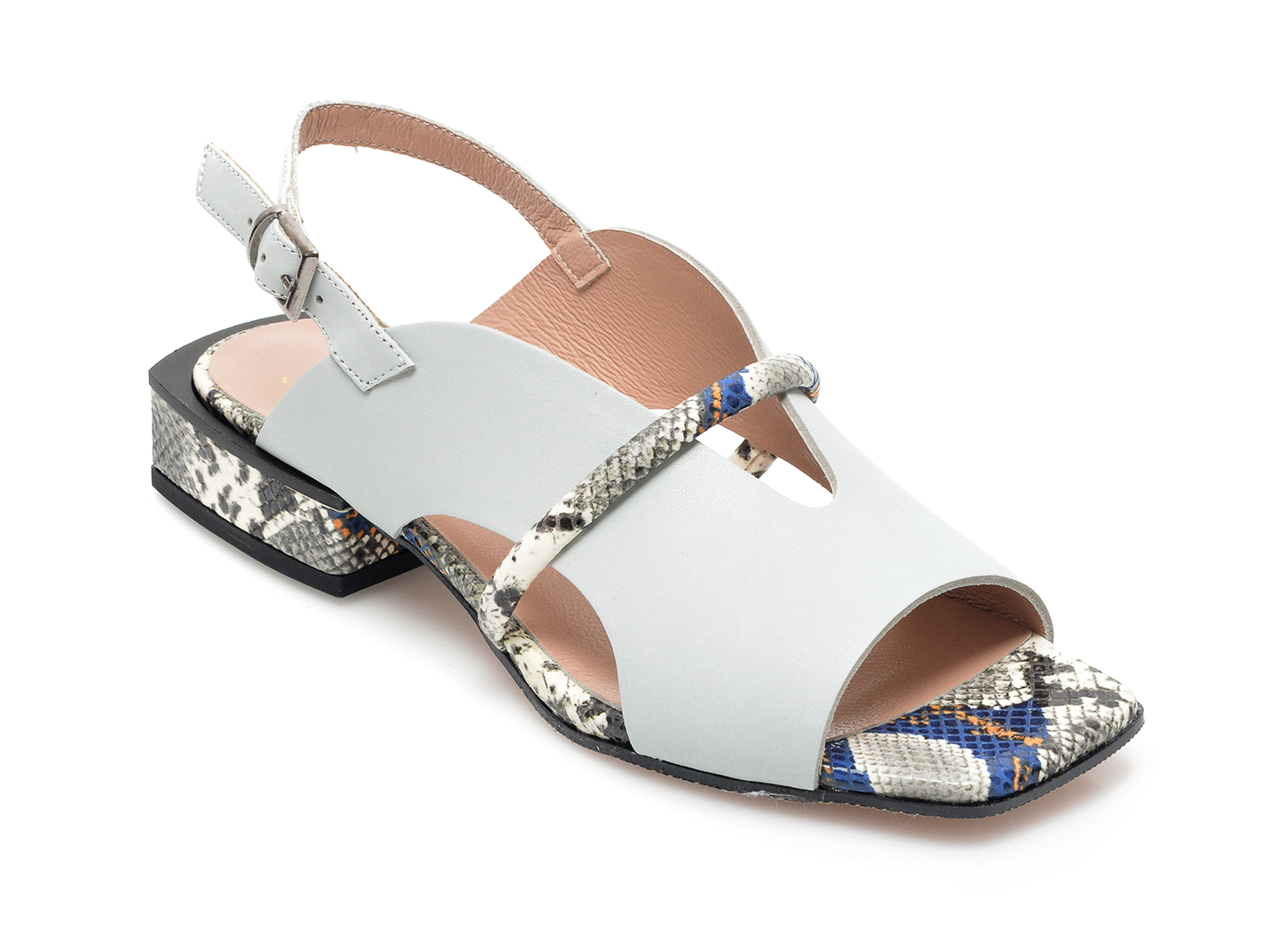 Sandale FLAVIA PASSINI albastre, 932, din piele naturala 1 Sandale FLAVIA PASSINI albastre