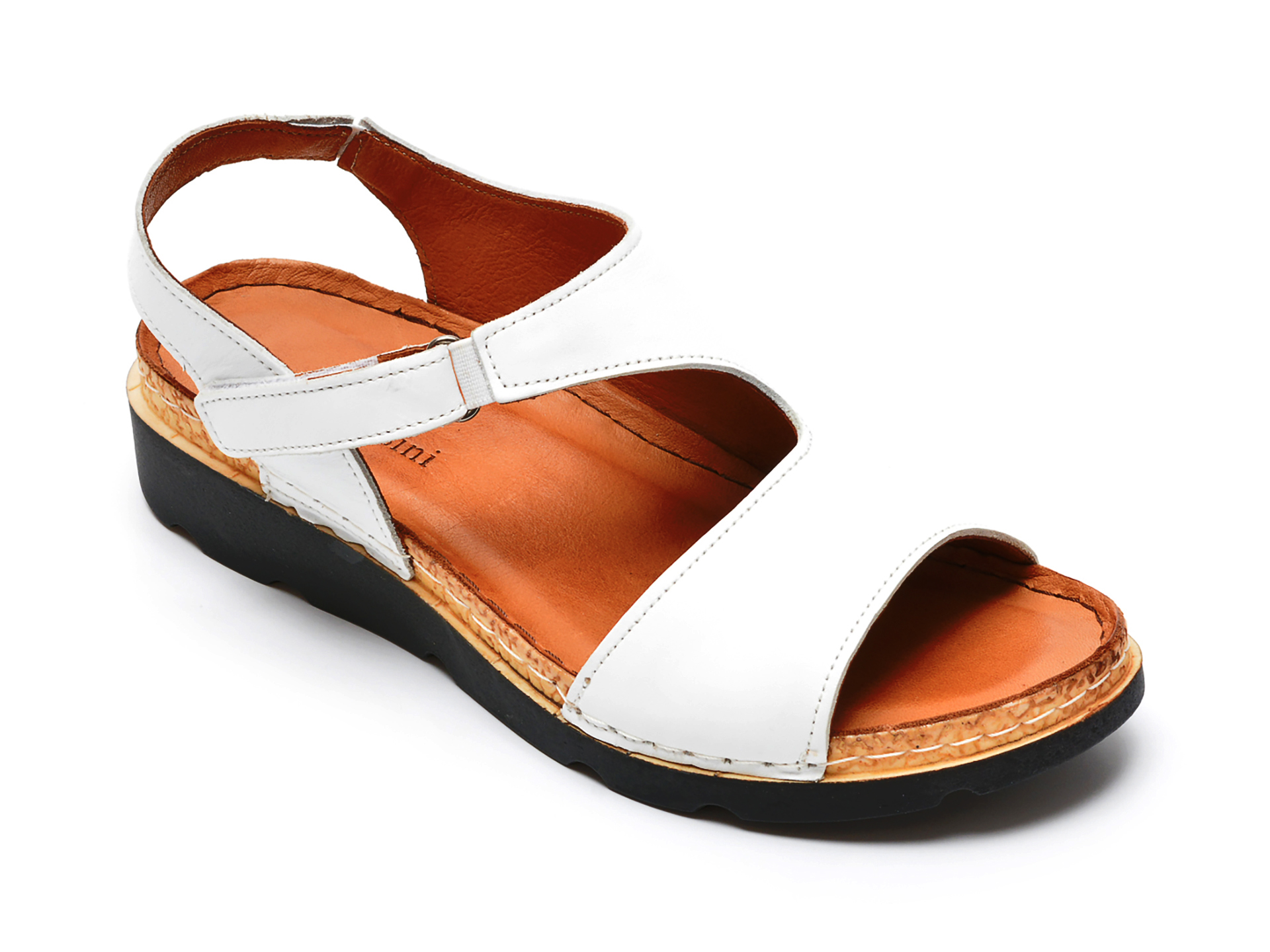 Sandale FLAVIA PASSINI albe, 1250, din piele naturala 1 Sandale FLAVIA PASSINI albe