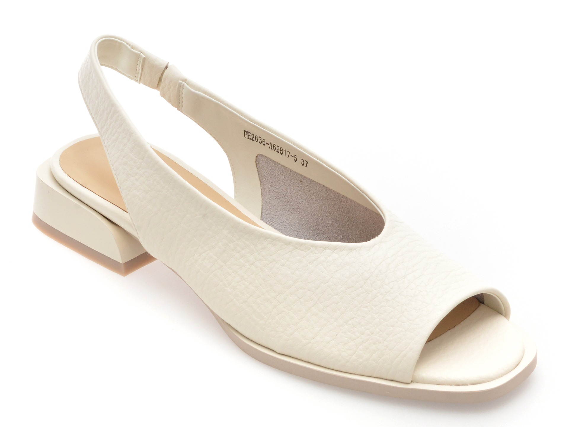 Sandale FLAVIA PASSINI albe, 2636, din piele naturala 1 Sandale FLAVIA PASSINI albe