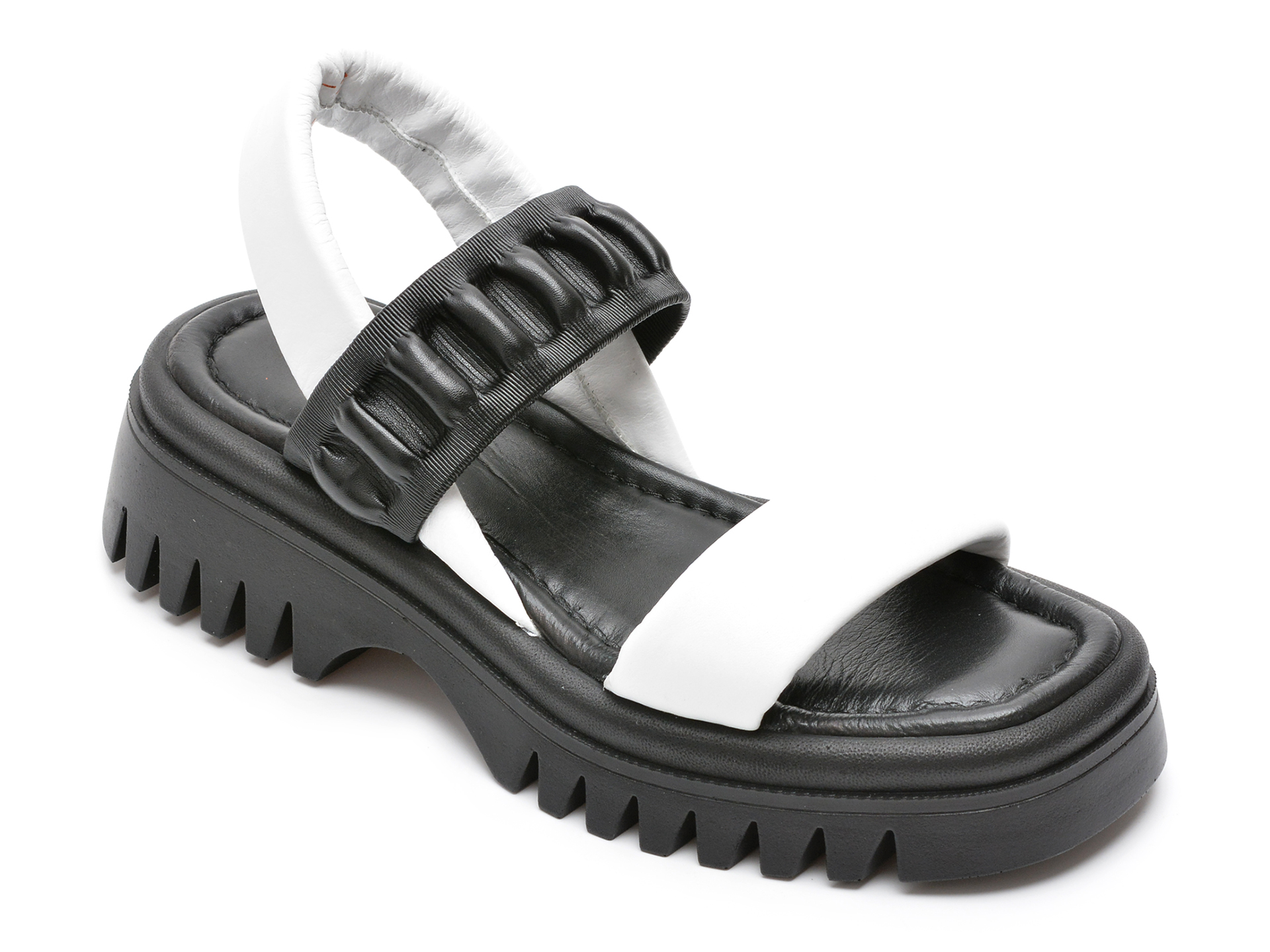 Sandale FLAVIA PASSINI albe, 28528359, din piele naturala 1 Sandale FLAVIA PASSINI albe