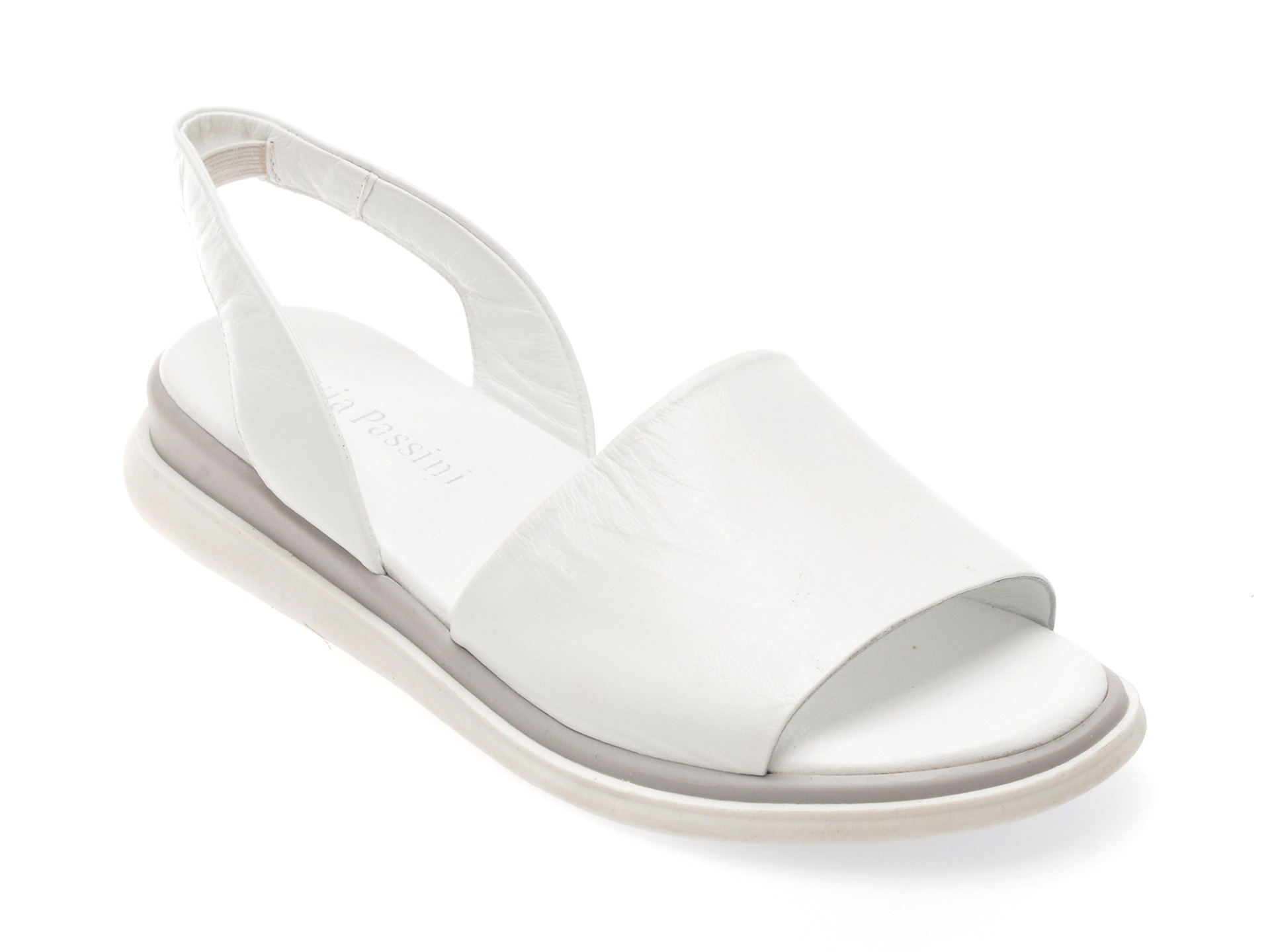 Sandale FLAVIA PASSINI albe, 347857, din piele naturala 1 Sandale FLAVIA PASSINI albe