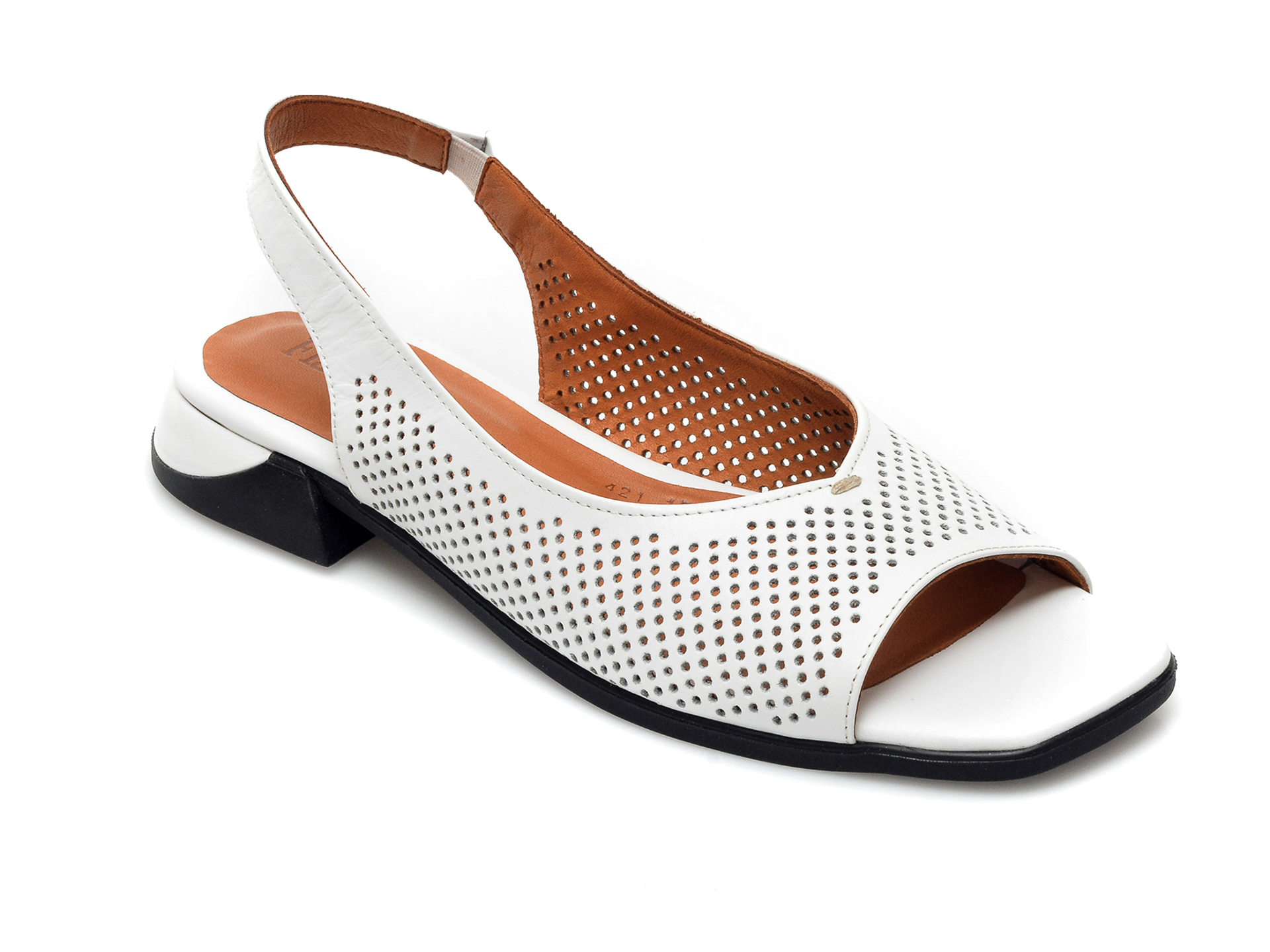 Sandale FLAVIA PASSINI albe, 4211562, din piele naturala 1 Sandale FLAVIA PASSINI albe