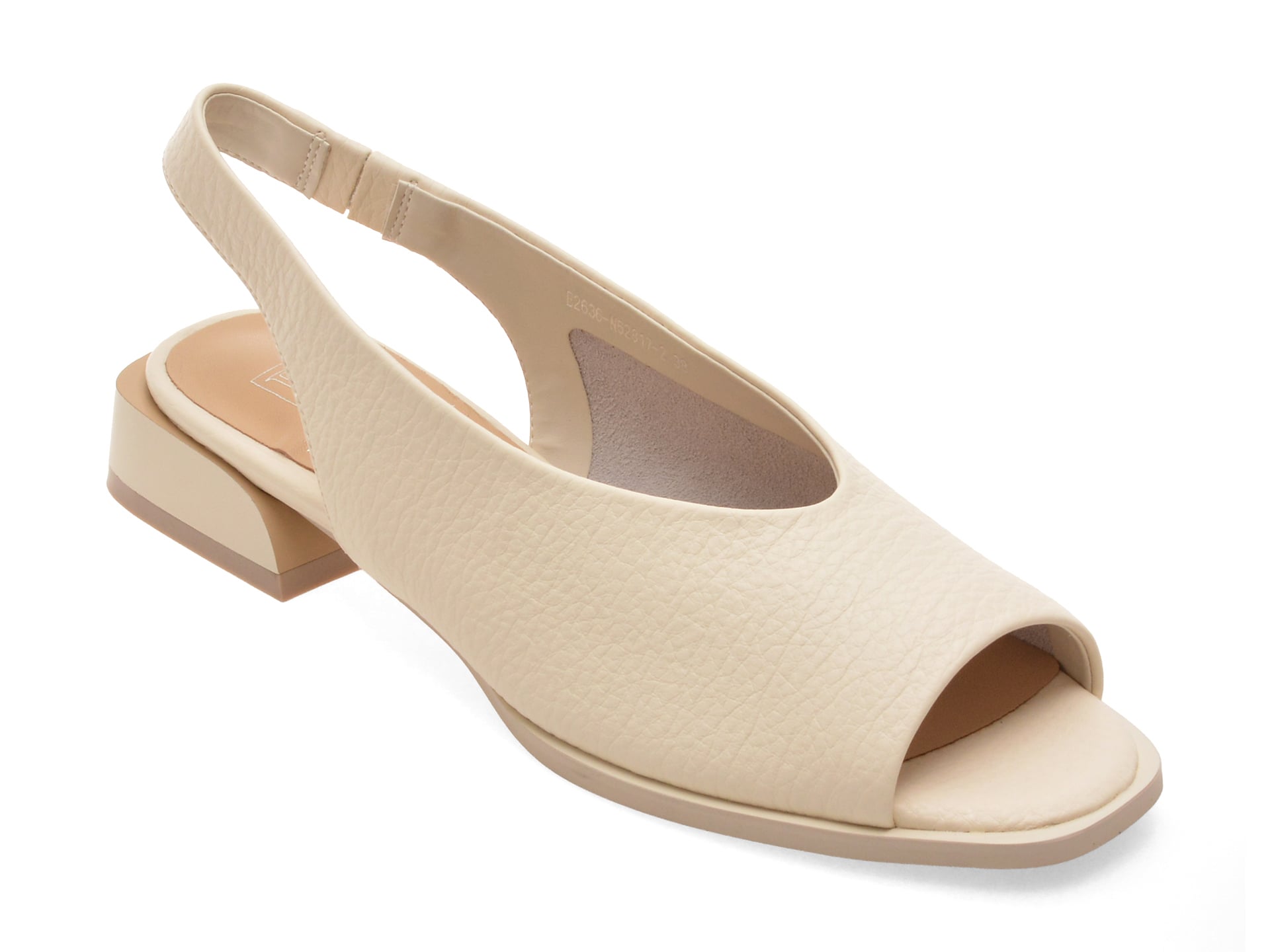 Sandale FLAVIA PASSINI albe, E2636, din piele naturala 1 Sandale FLAVIA PASSINI albe