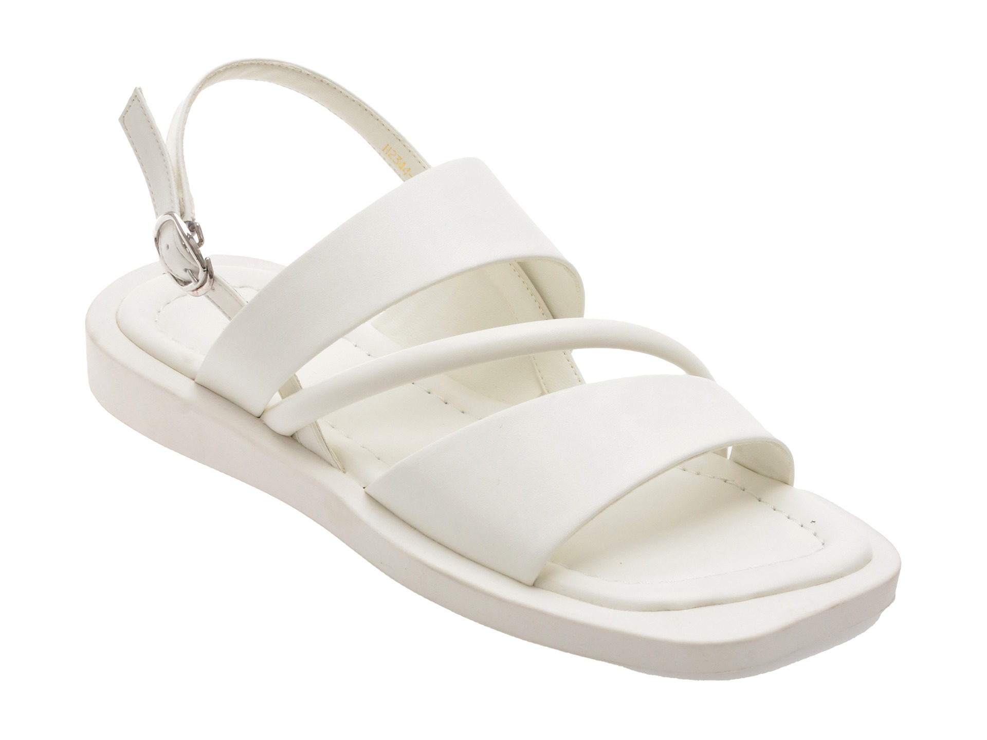 Sandale FLAVIA PASSINI albe, V1503, din piele naturala 1 Sandale FLAVIA PASSINI albe