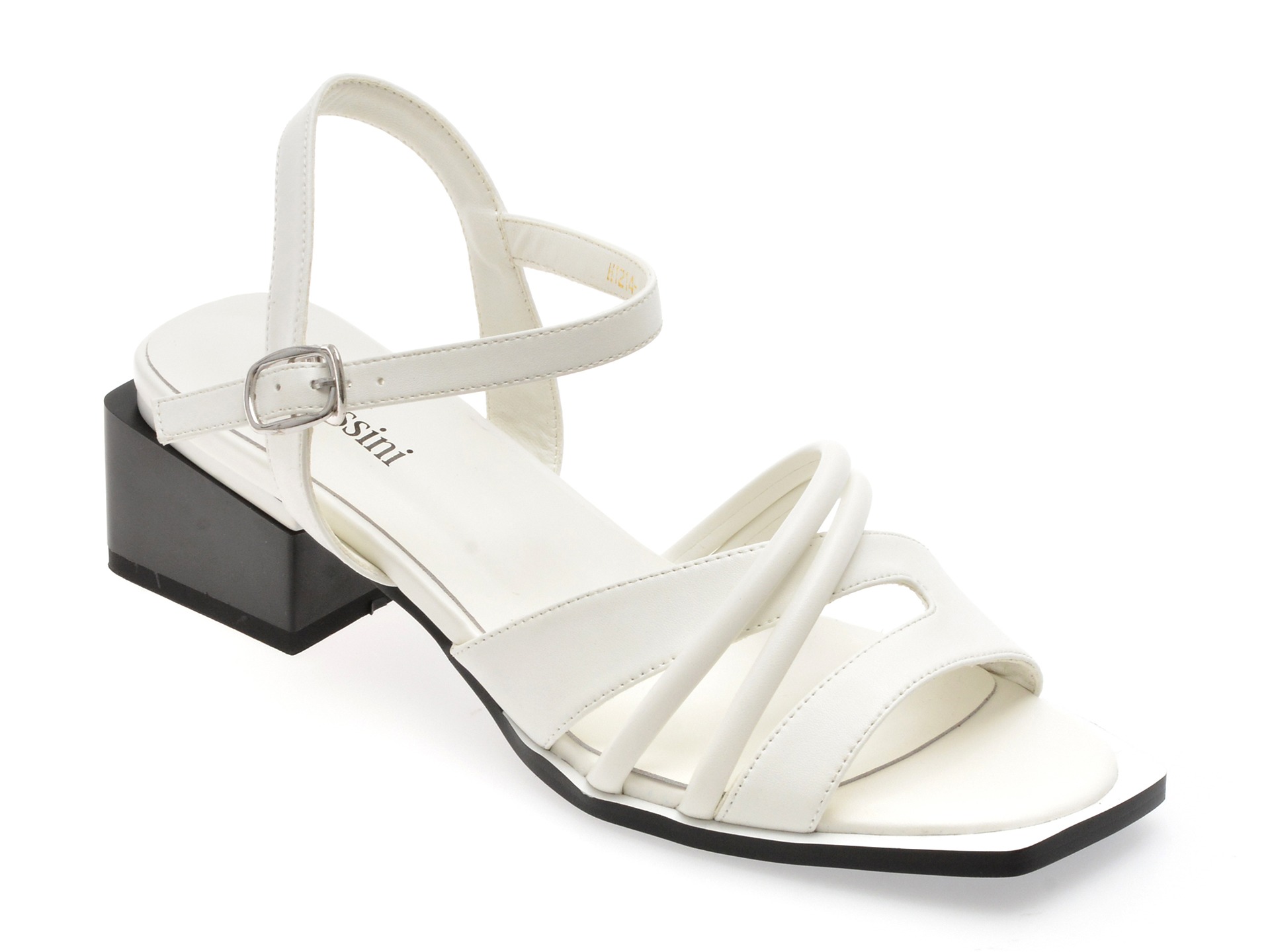 Sandale FLAVIA PASSINI albe, V1578, din piele naturala 1 Sandale FLAVIA PASSINI albe