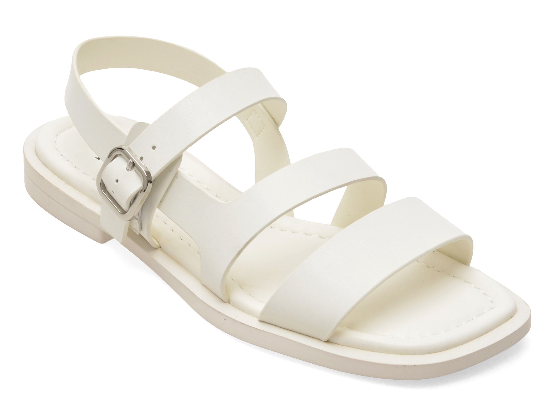 Sandale FLAVIA PASSINI albe, X792, din piele naturala 1 Sandale FLAVIA PASSINI albe