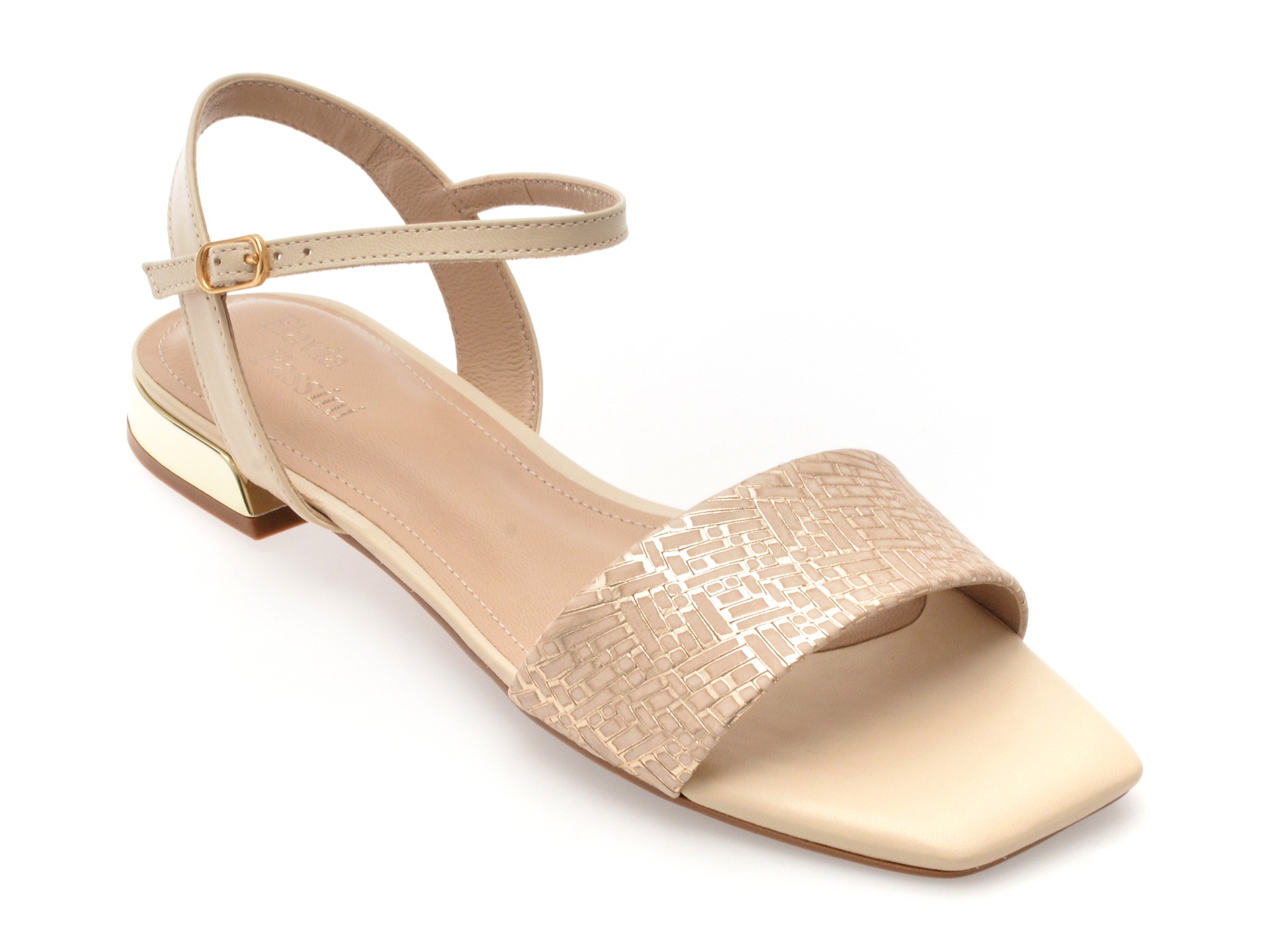 Sandale FLAVIA PASSINI bej, 1078691, din piele naturala 1 Sandale FLAVIA PASSINI bej