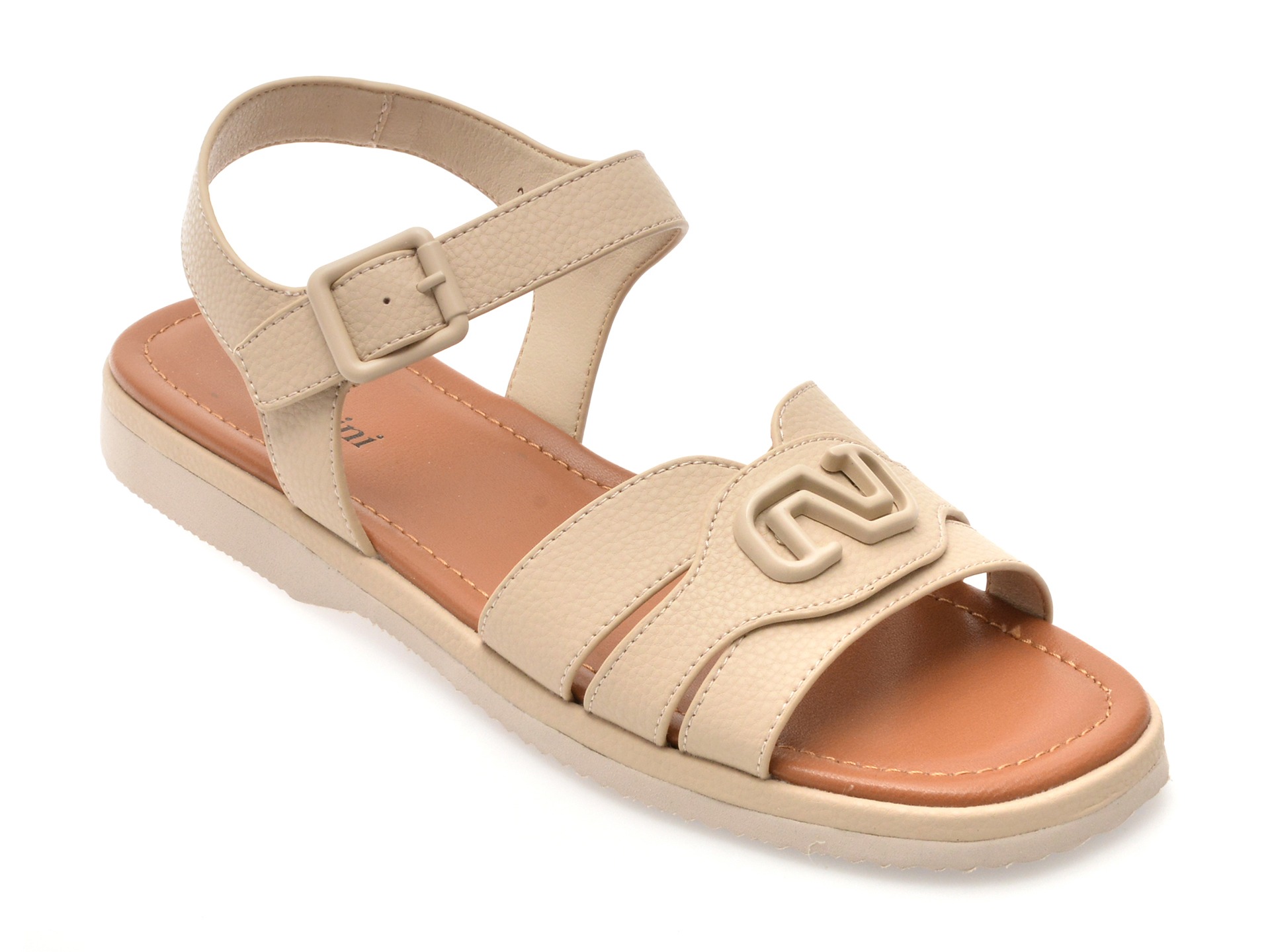 Sandale FLAVIA PASSINI bej, 201516, din piele naturala 1 Sandale FLAVIA PASSINI bej