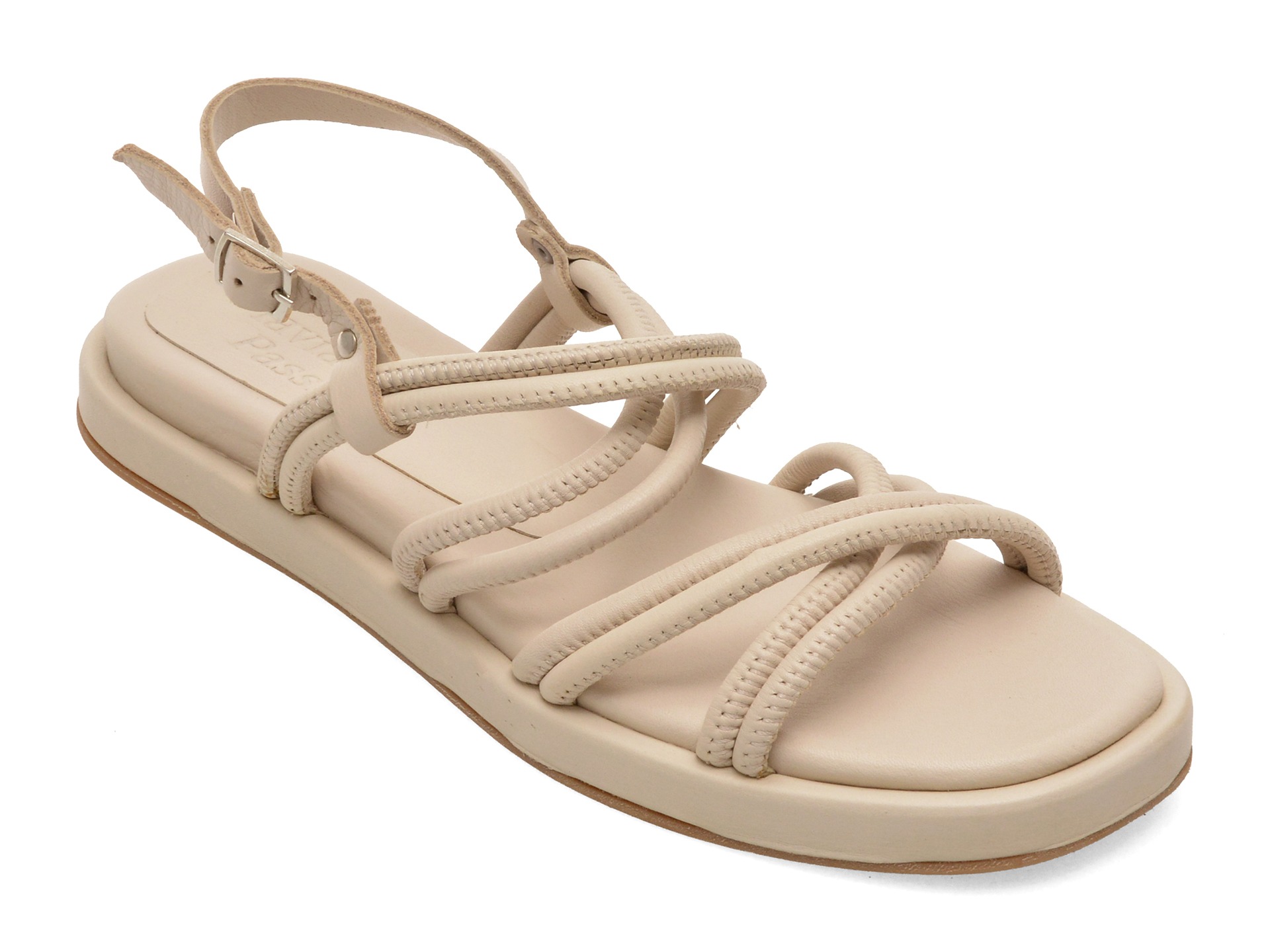 Sandale FLAVIA PASSINI bej, 211904, din piele naturala 1 Sandale FLAVIA PASSINI bej