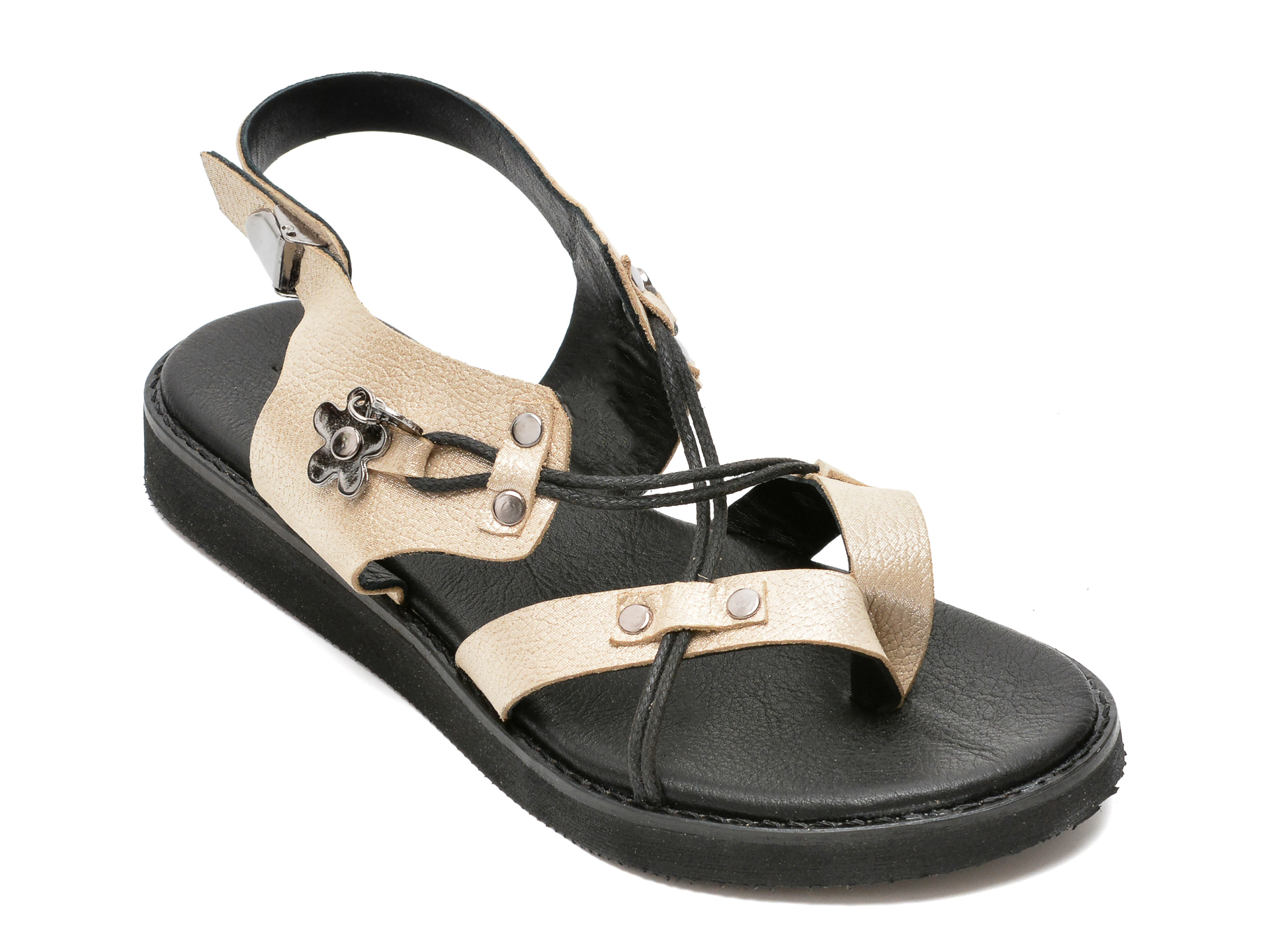 Sandale FLAVIA PASSINI bej, 22002, din piele naturala 1 Sandale FLAVIA PASSINI bej