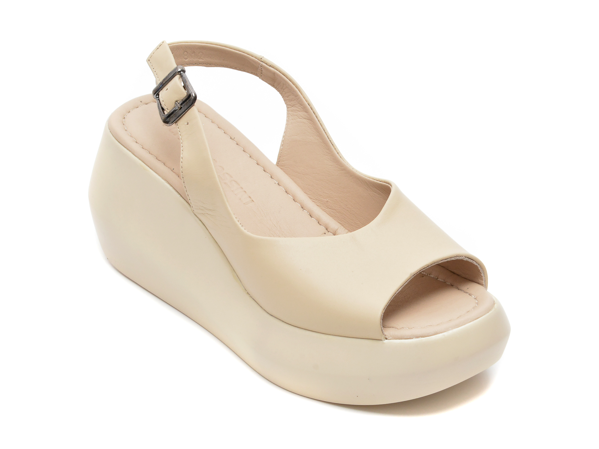 Sandale FLAVIA PASSINI bej, 22216, din piele naturala 1 Sandale FLAVIA PASSINI bej