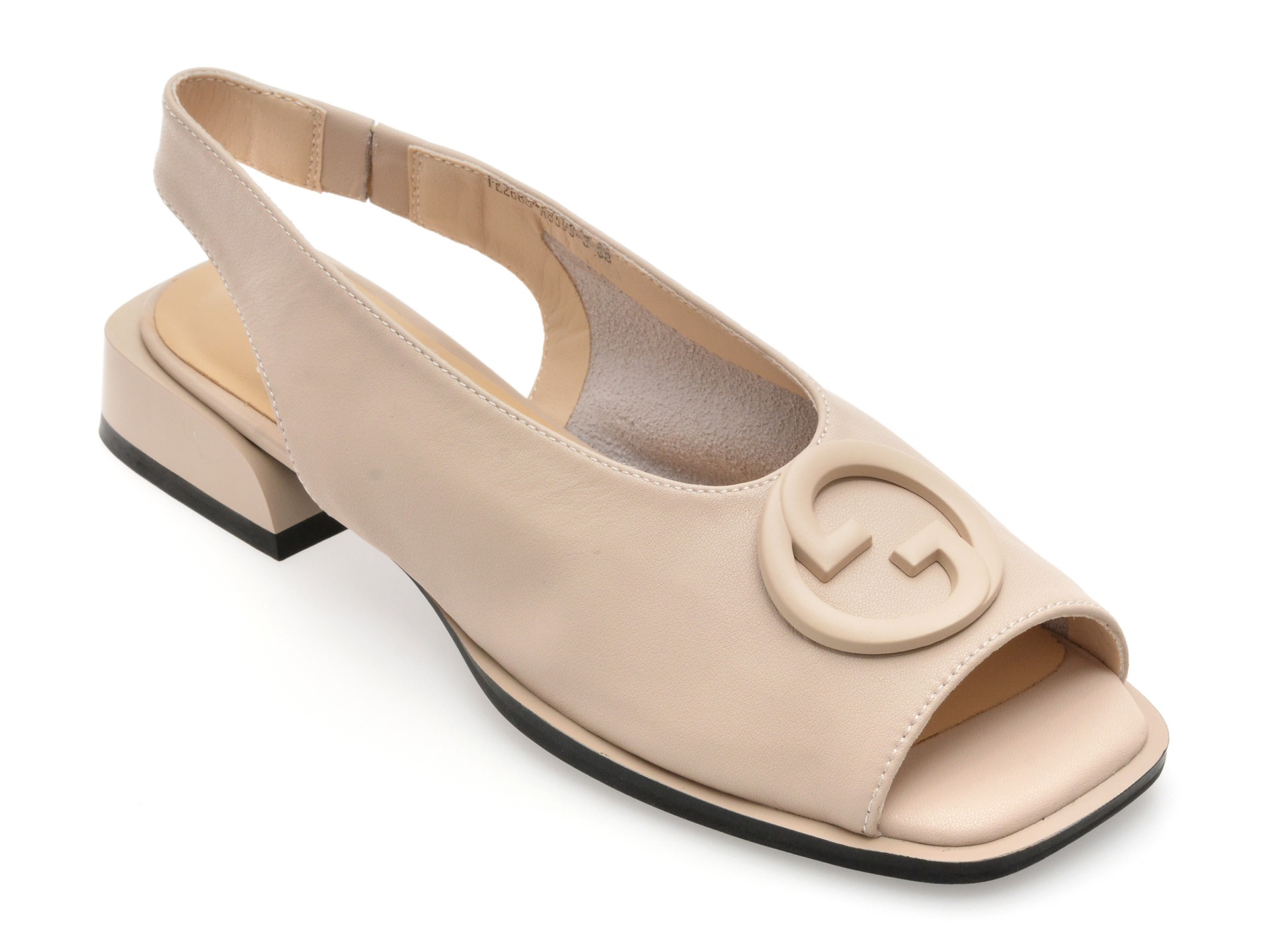 Sandale FLAVIA PASSINI bej, 2688, din piele naturala 1 Sandale FLAVIA PASSINI bej