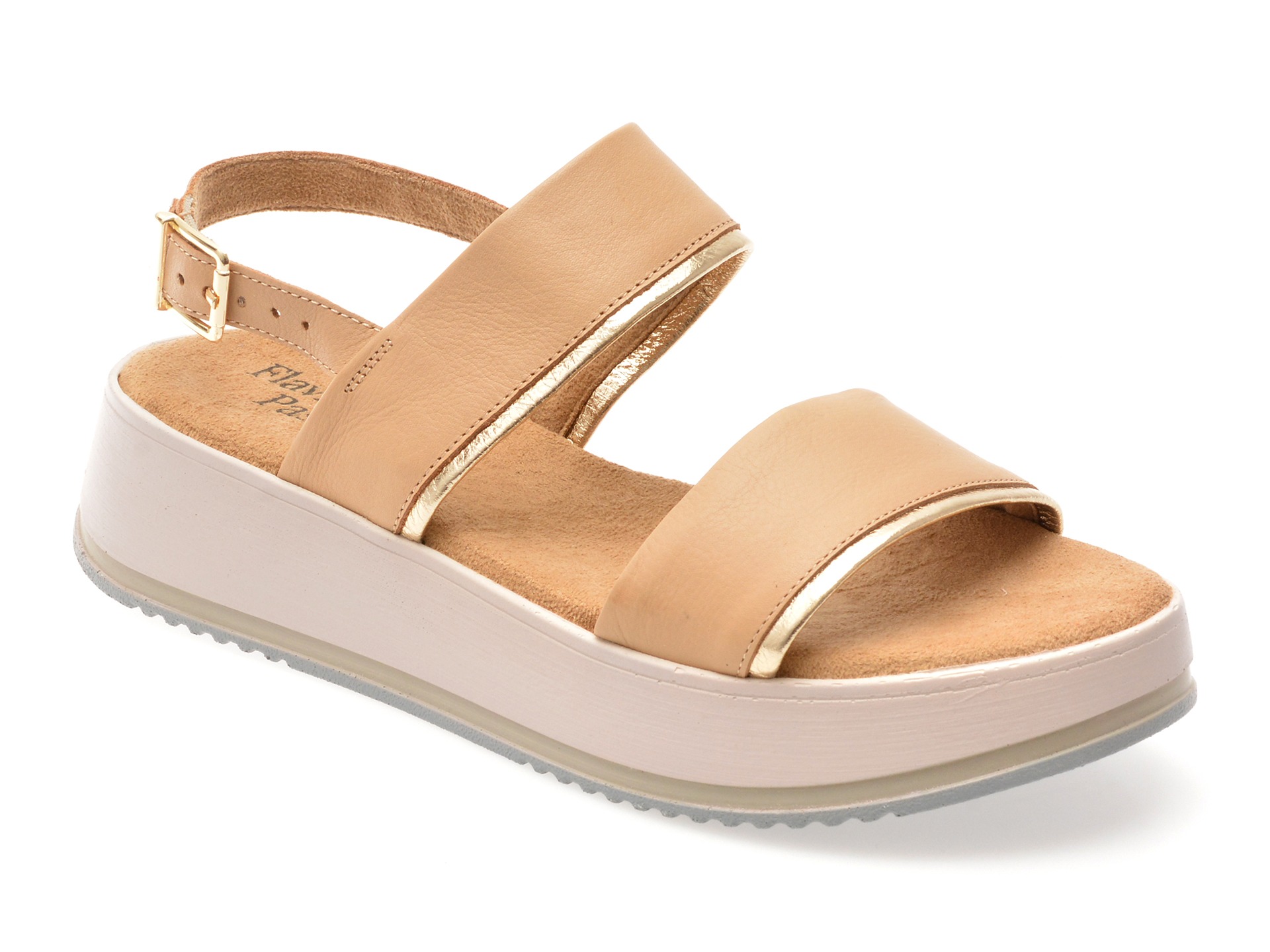 Sandale FLAVIA PASSINI bej, 28700, din piele naturala 1 Sandale FLAVIA PASSINI bej