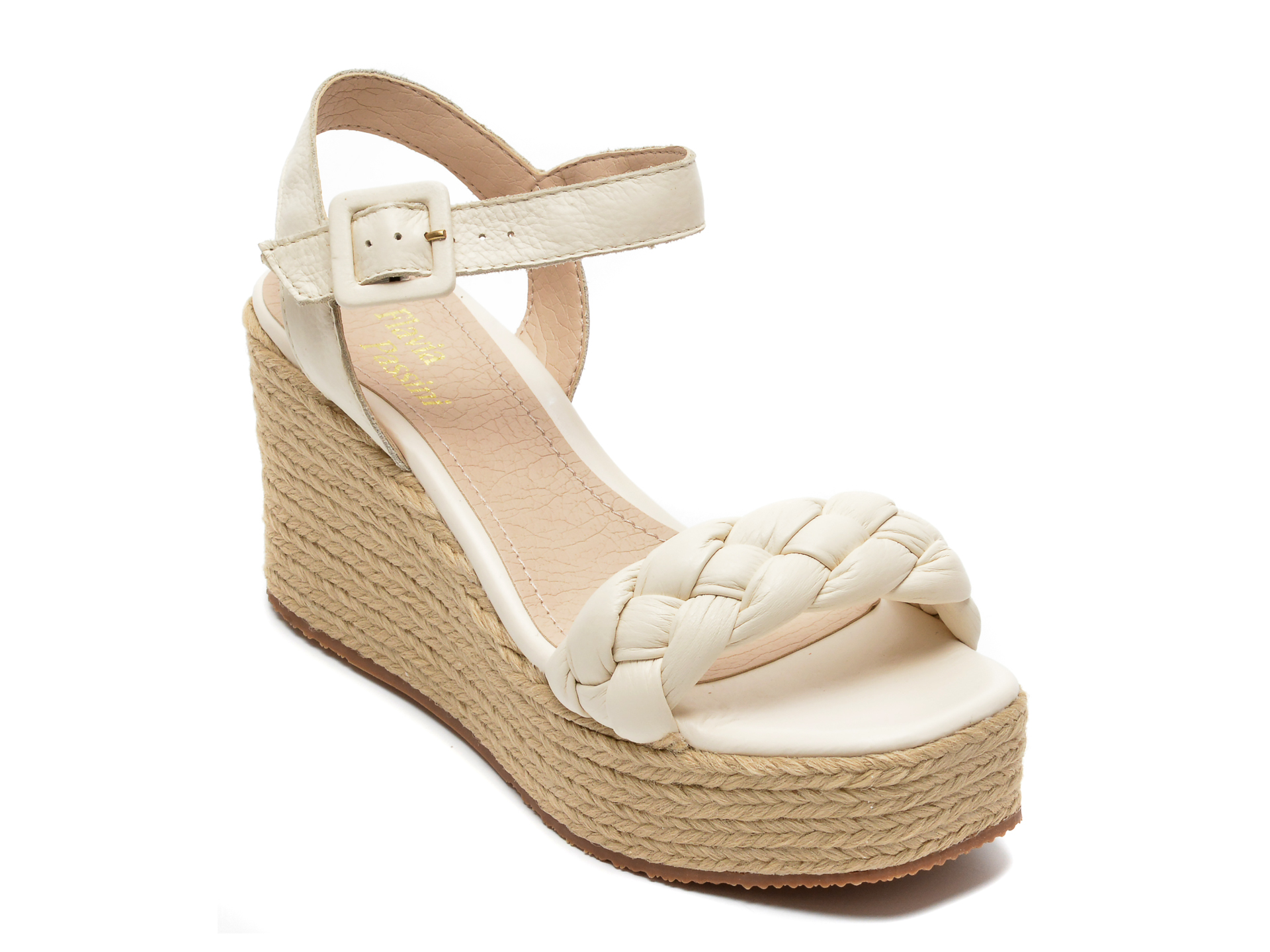 Sandale FLAVIA PASSINI bej, 330621, din piele naturala 1 Sandale FLAVIA PASSINI bej