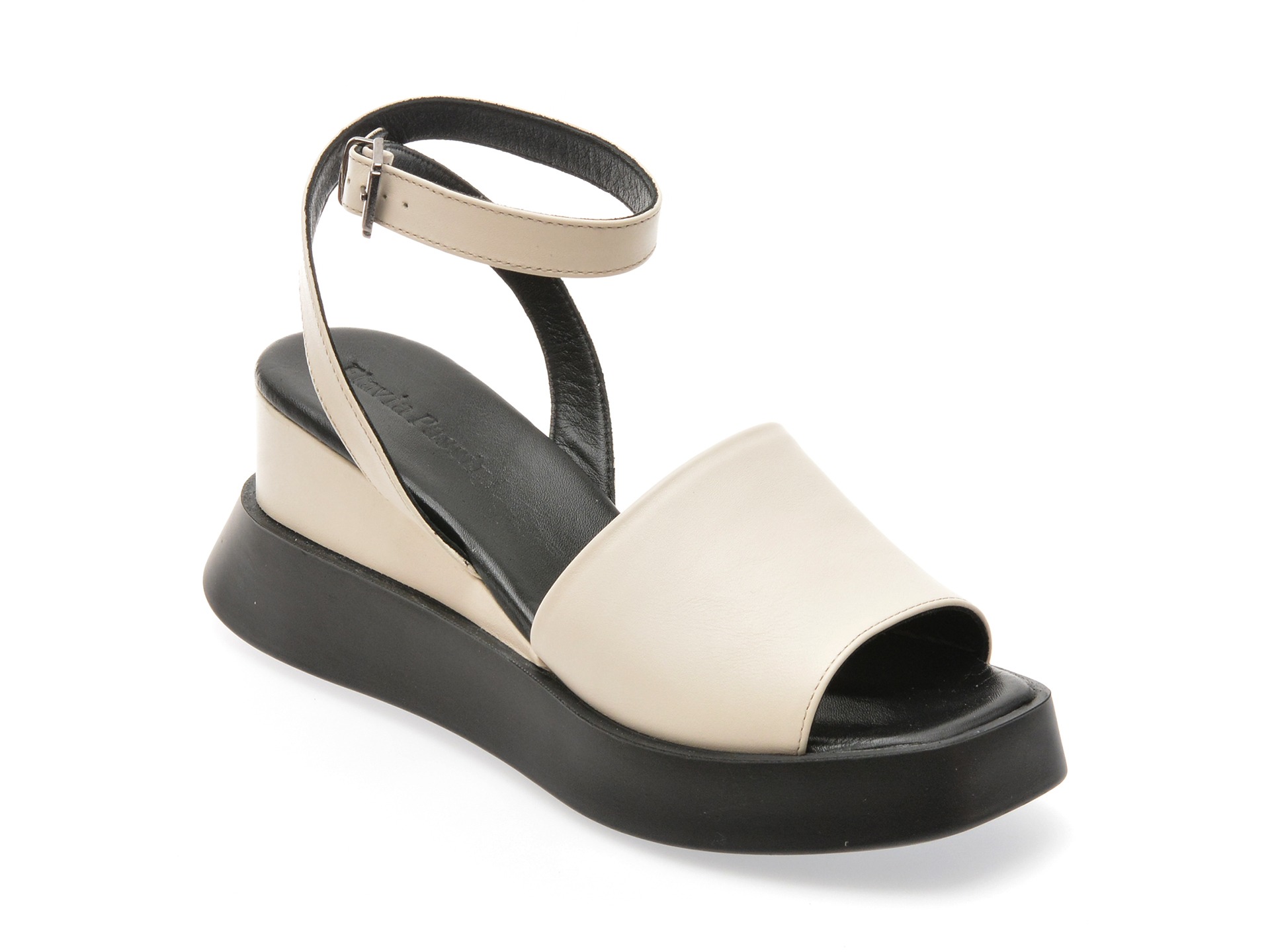 Sandale FLAVIA PASSINI bej, 347844, din piele naturala 1 Sandale FLAVIA PASSINI bej