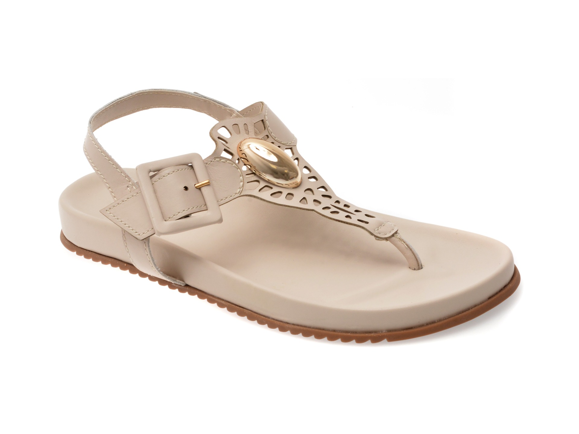 Sandale FLAVIA PASSINI bej, 364609, din piele naturala 1 Sandale FLAVIA PASSINI bej